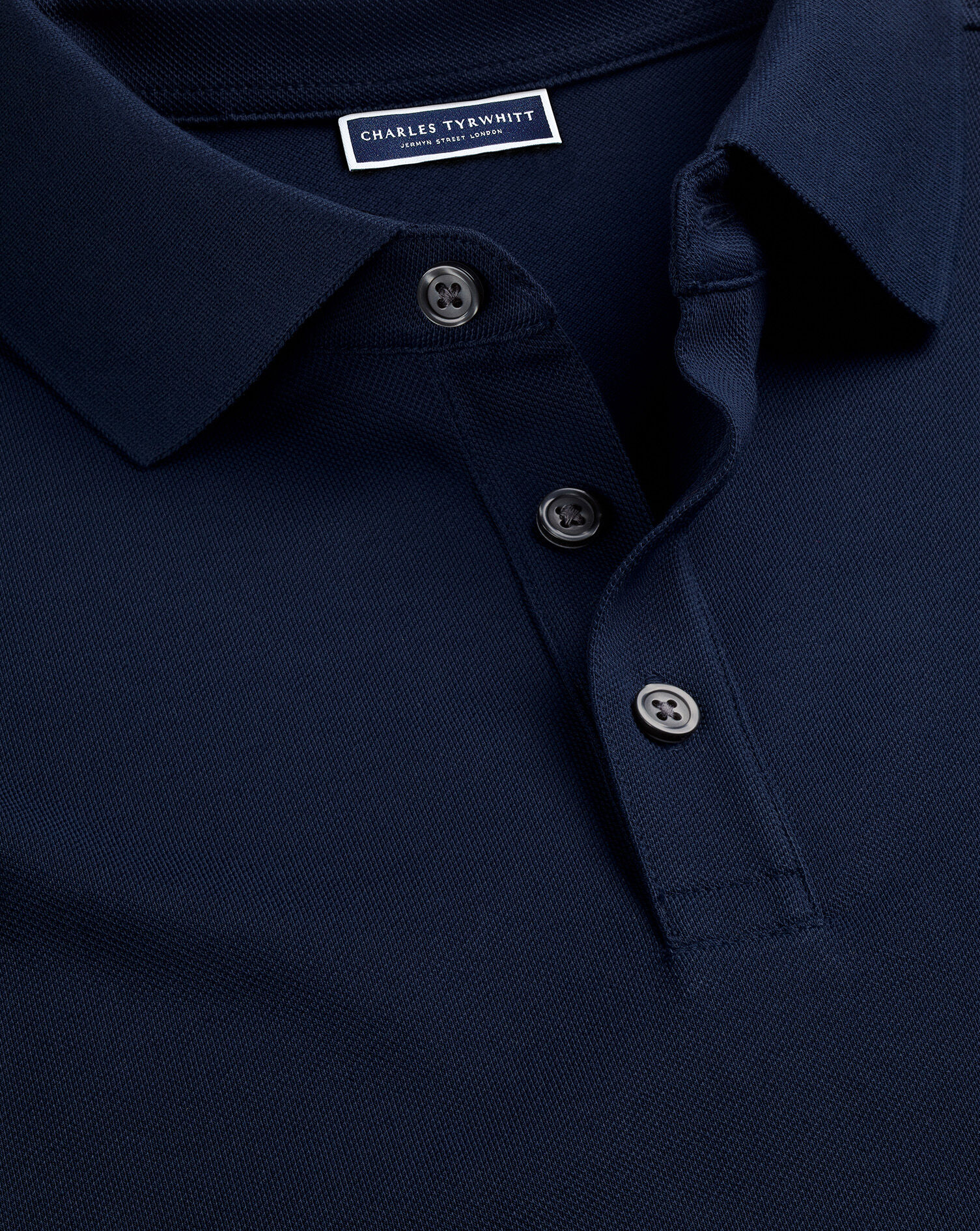Pique Polo - Navy