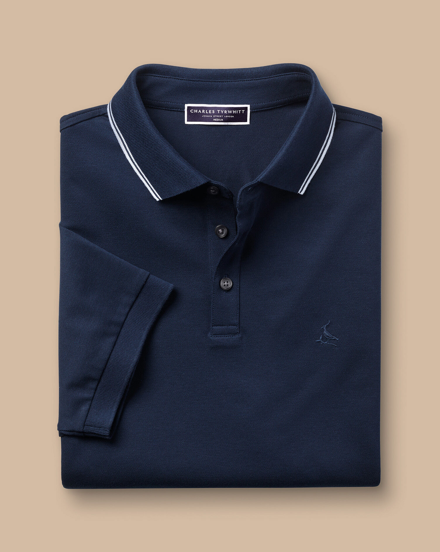 Pique Polo - Navy