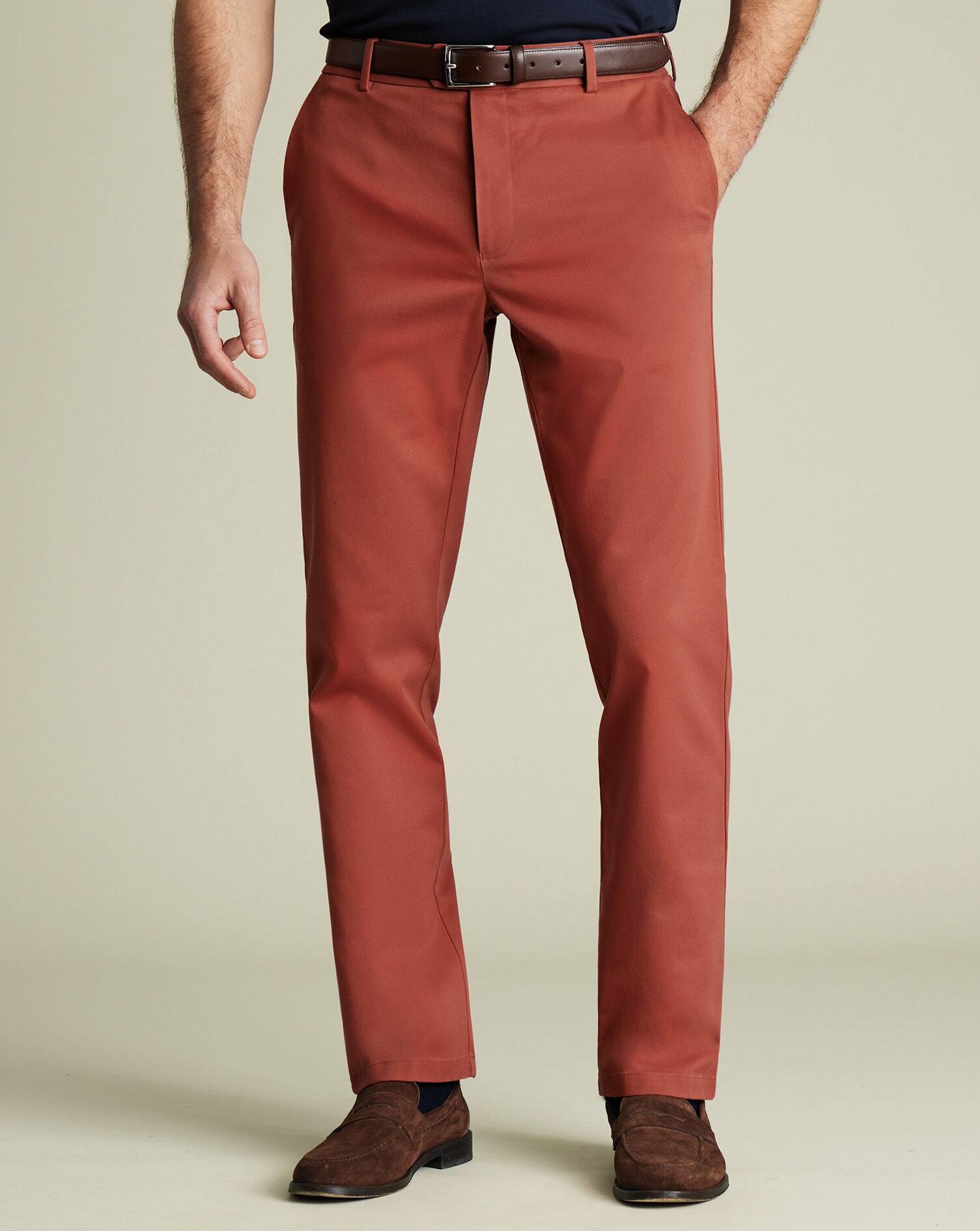 Ultimate Non-Iron Chinos - Rust