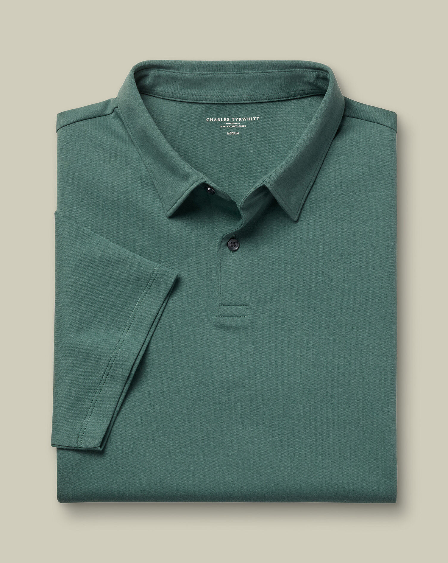 Jersey Polo - Atlantic Green