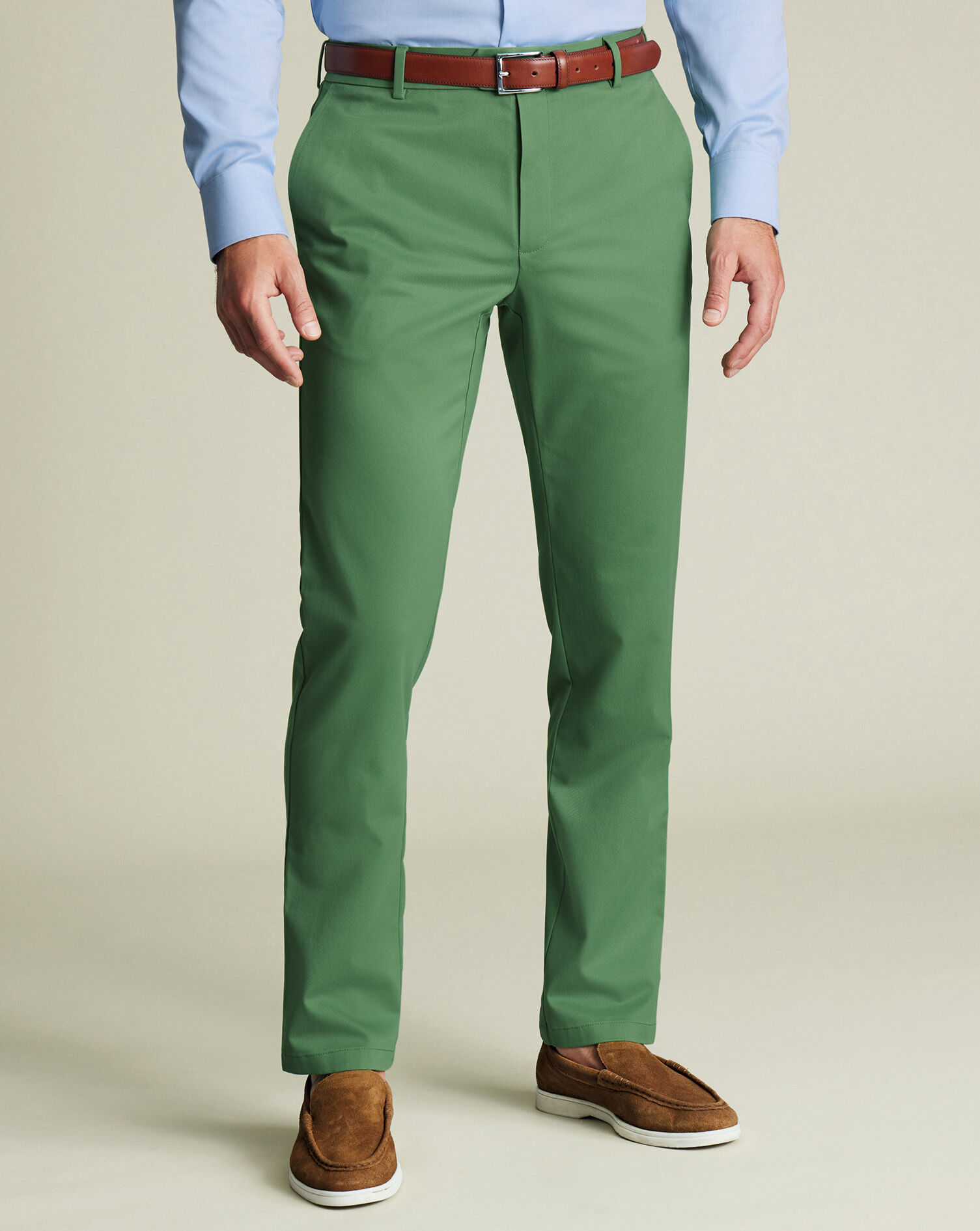 Ultimate Non-Iron Chinos - Green