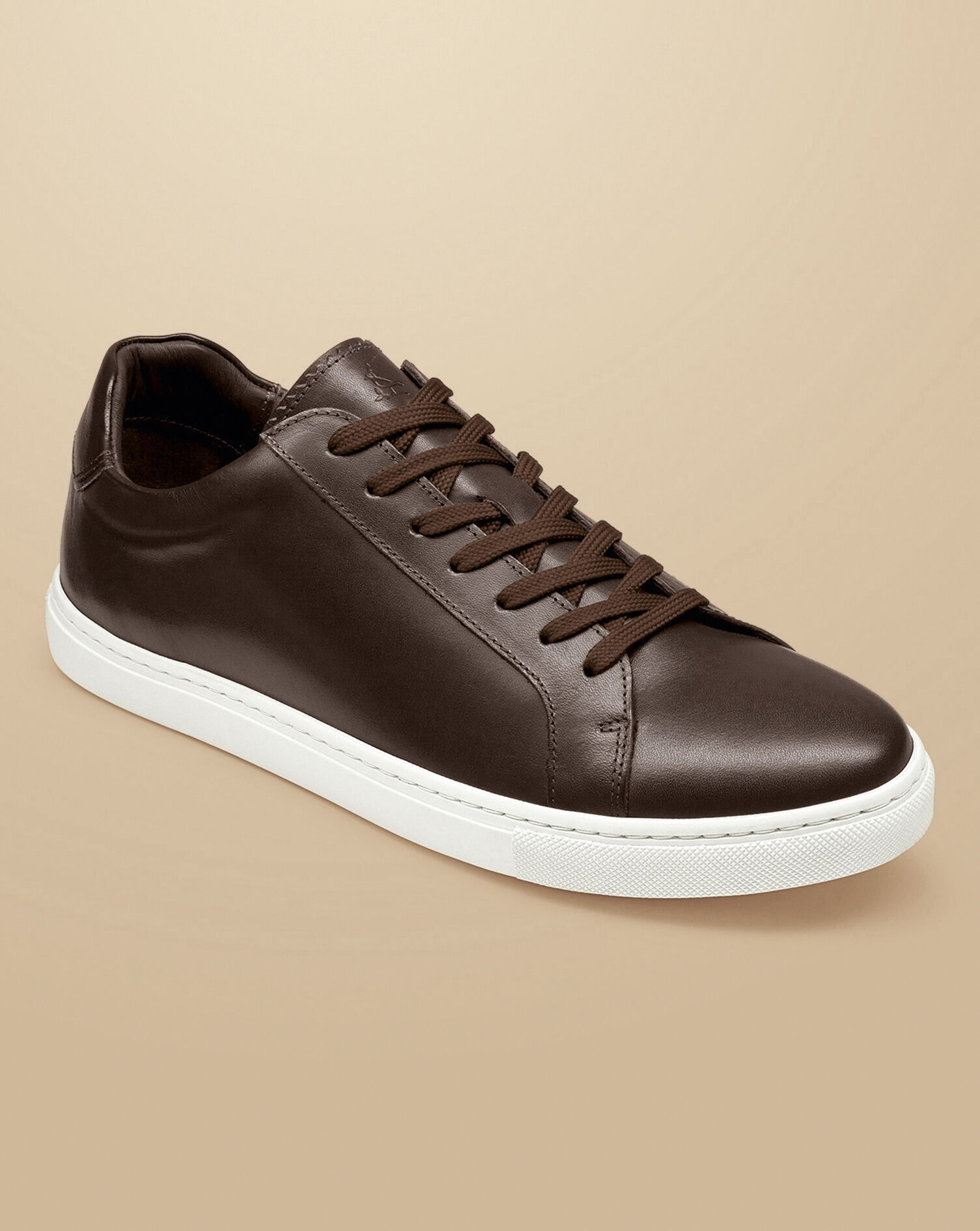 Leather Sneakers - Dark Chocolate