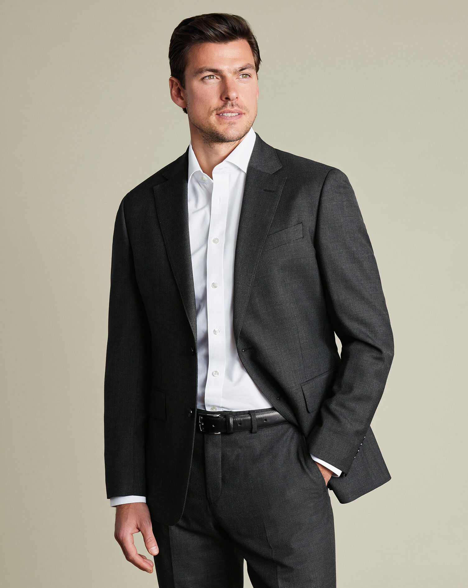 End-on-End Ultimate Performance Suit Jacket - Charcoal Gray