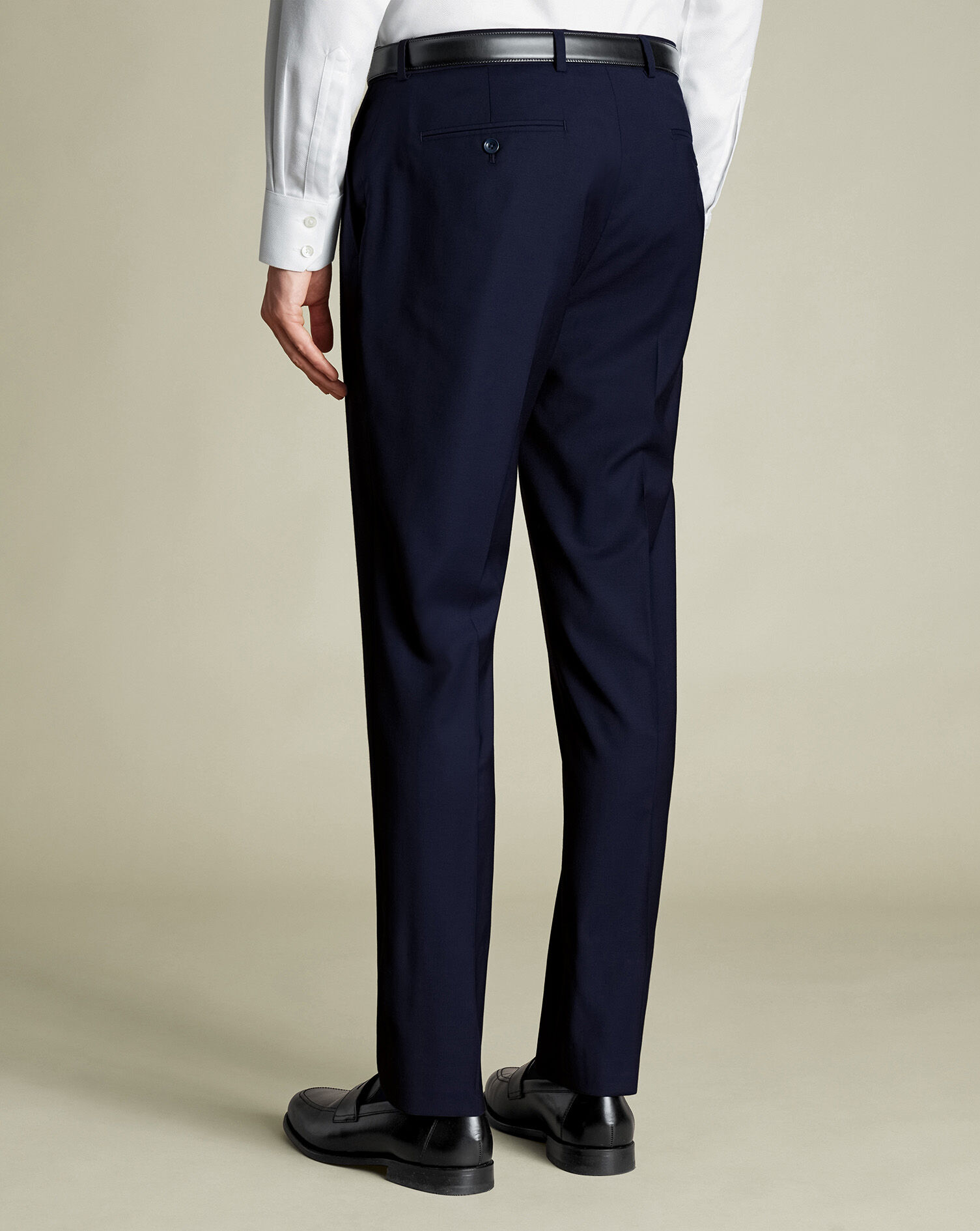 Italian Luxury Suit Pants - Dark Navy