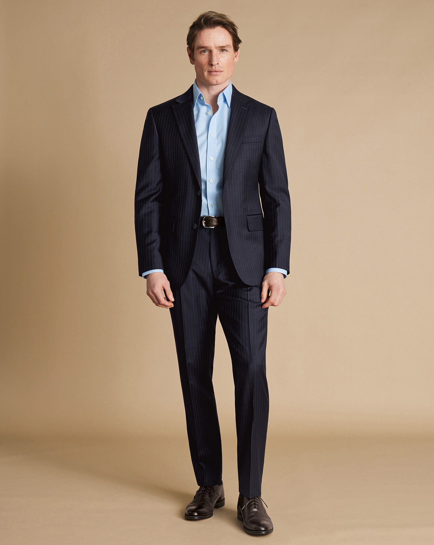 Stripe Suit Pants - French Navy