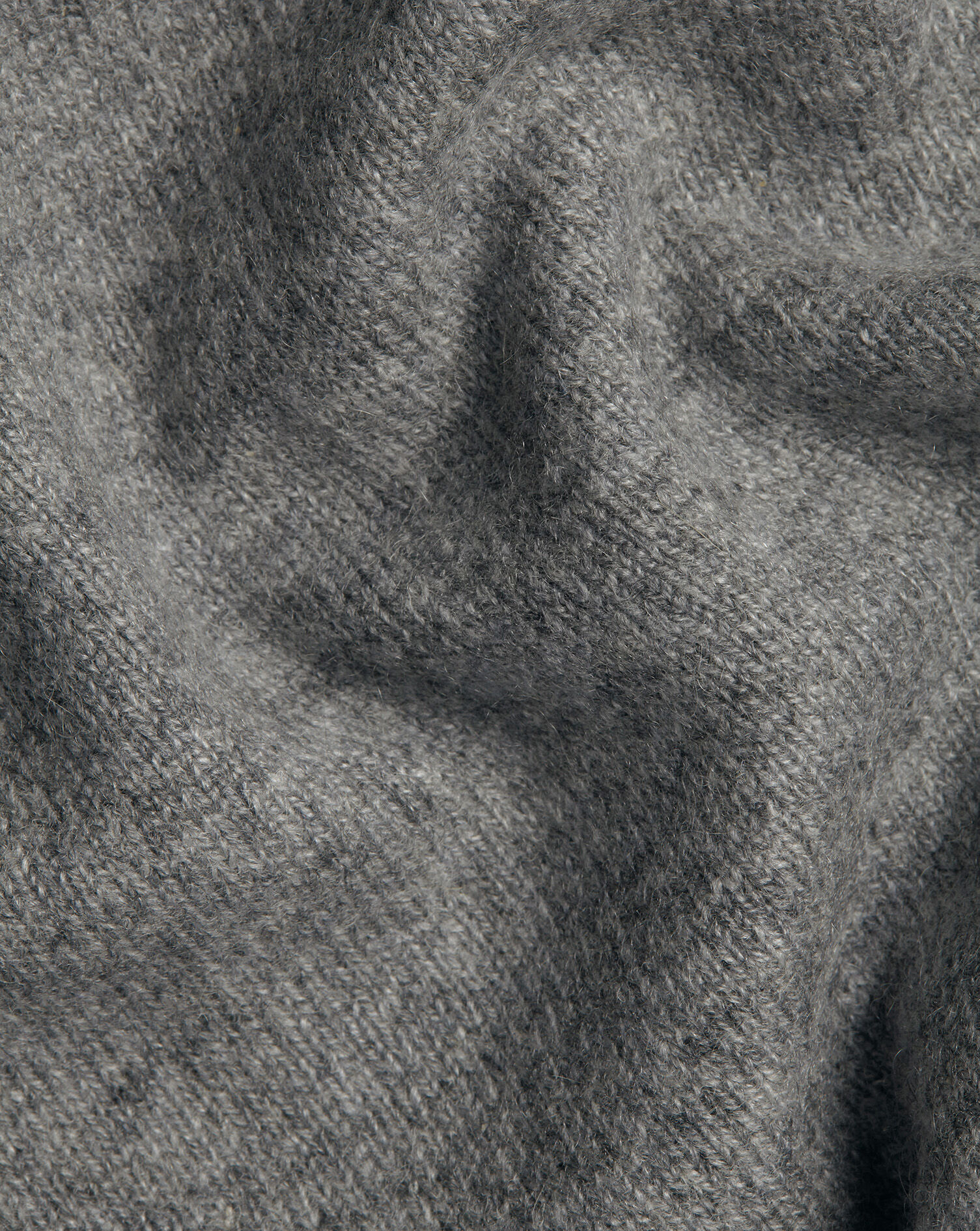 Cashmere Polo Sweater - Gray