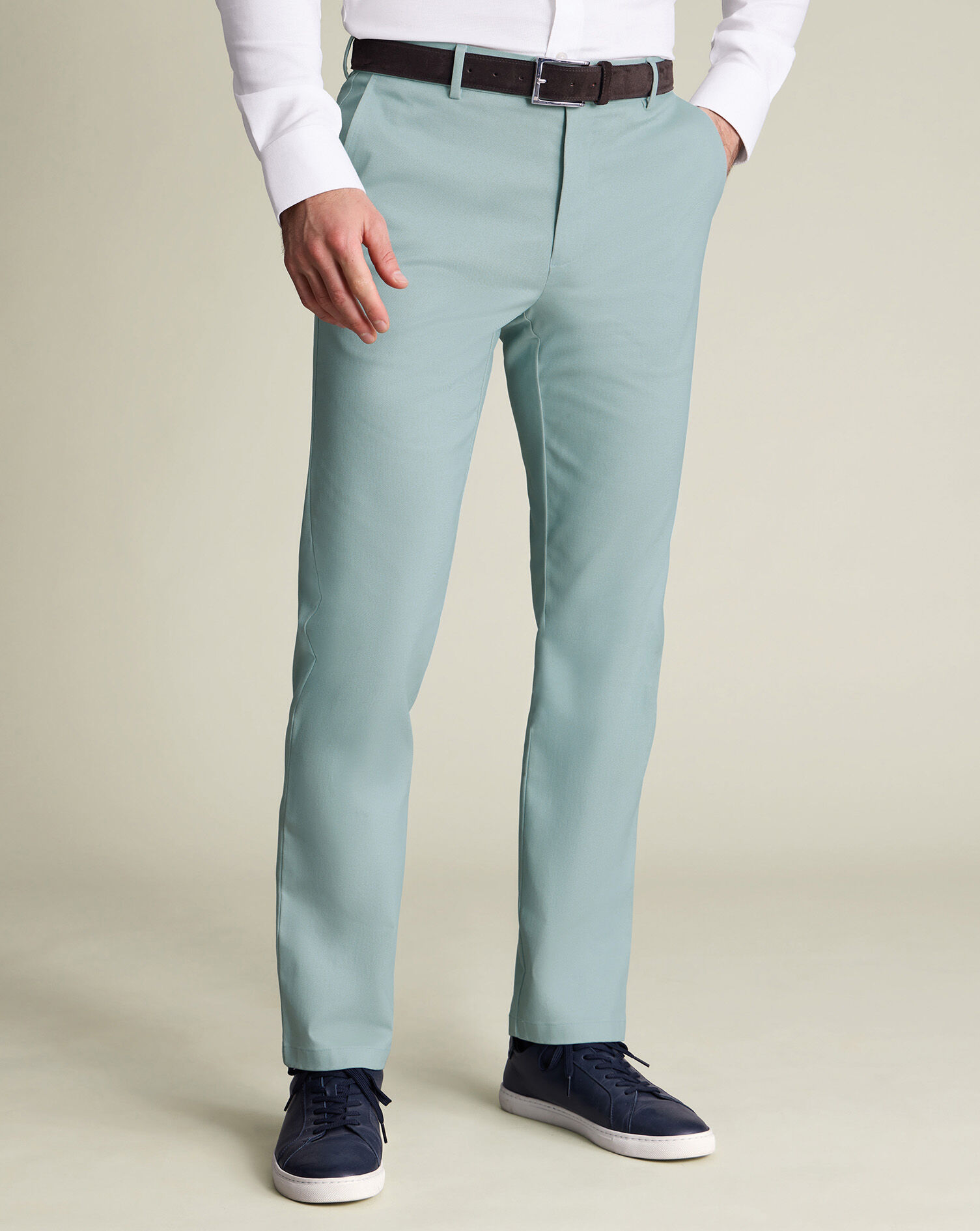 Ultimate Non-Iron Chinos - Teal