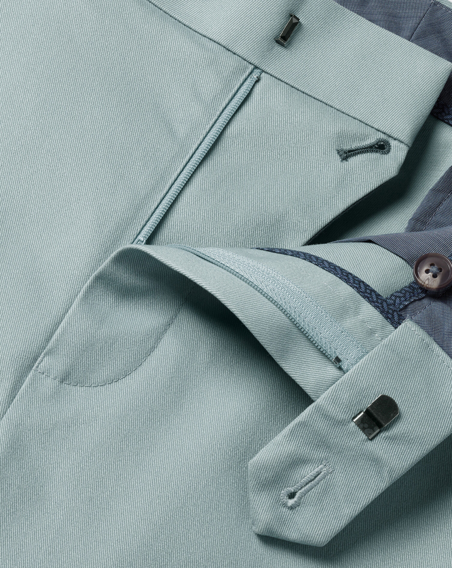 Ultimate Non-Iron Chinos - Teal