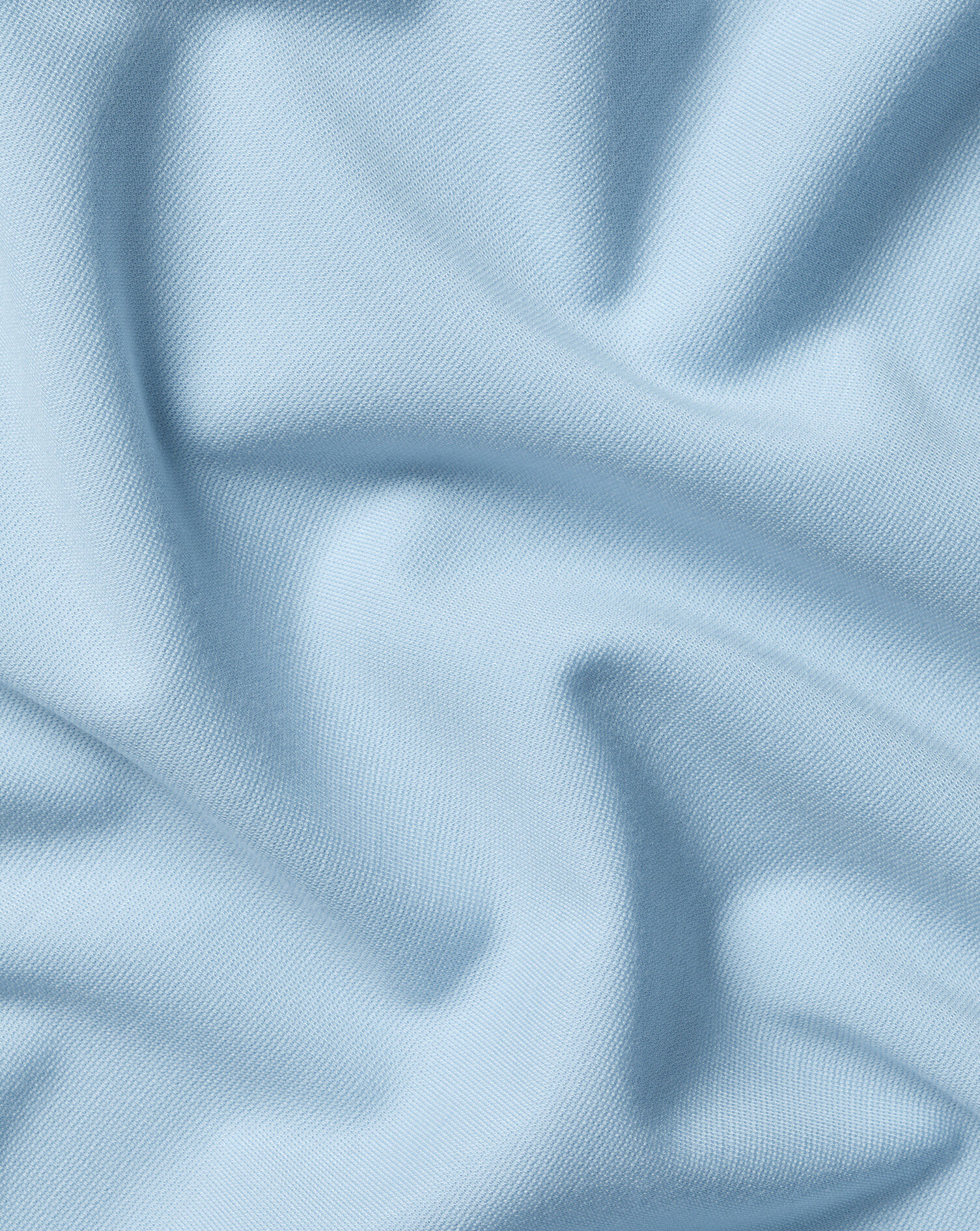 Performance Zip Polo Shirt – Light Blue