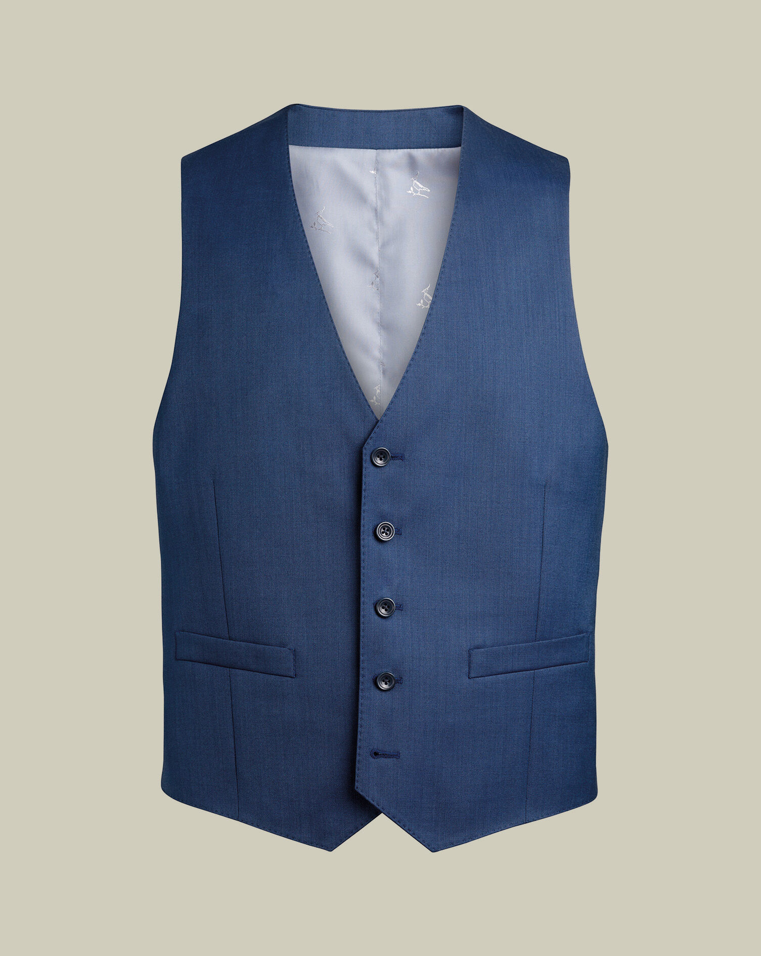 Ultimate Performance Sharkskin Suit Vest - Royal Blue