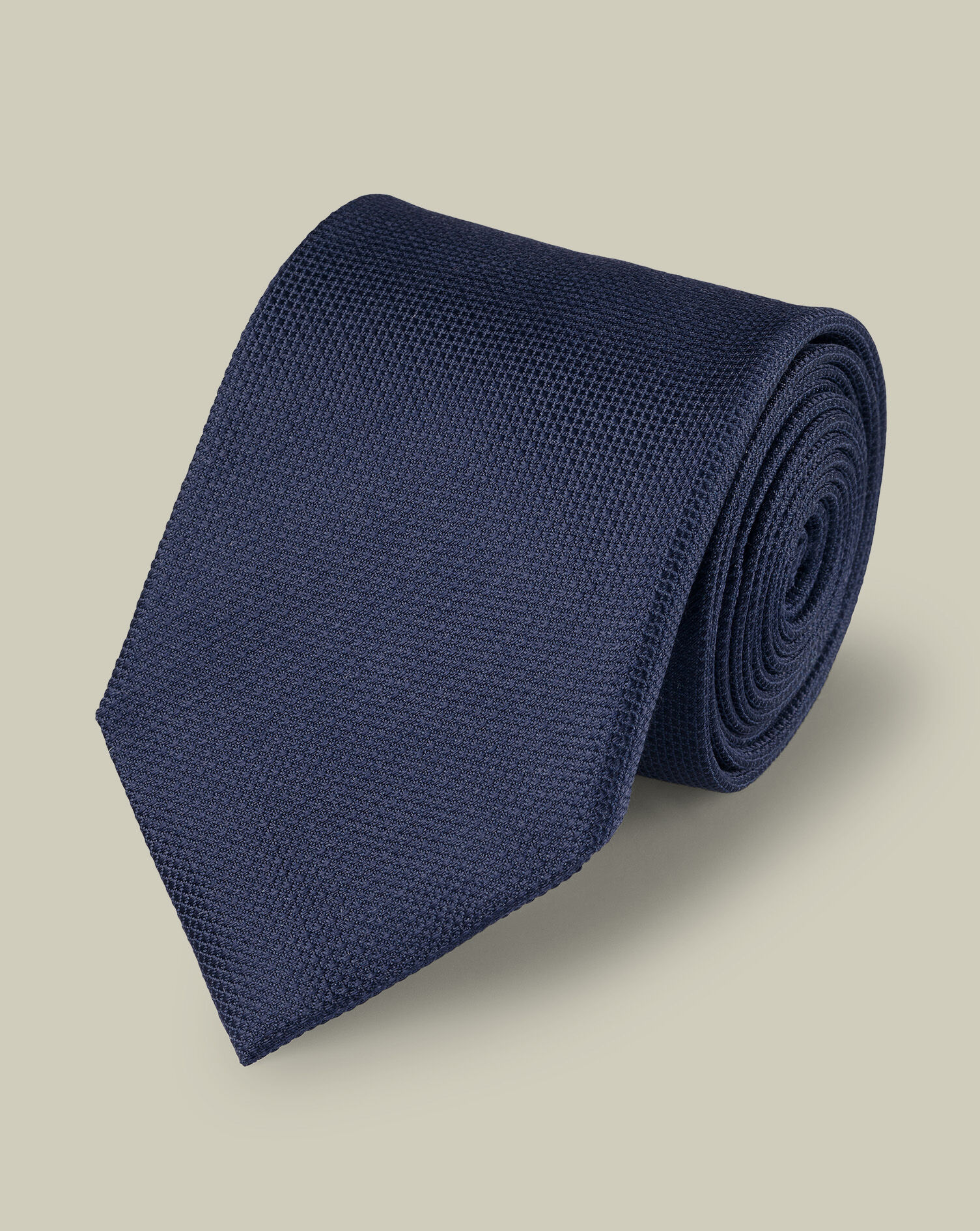Silk Tie - Navy