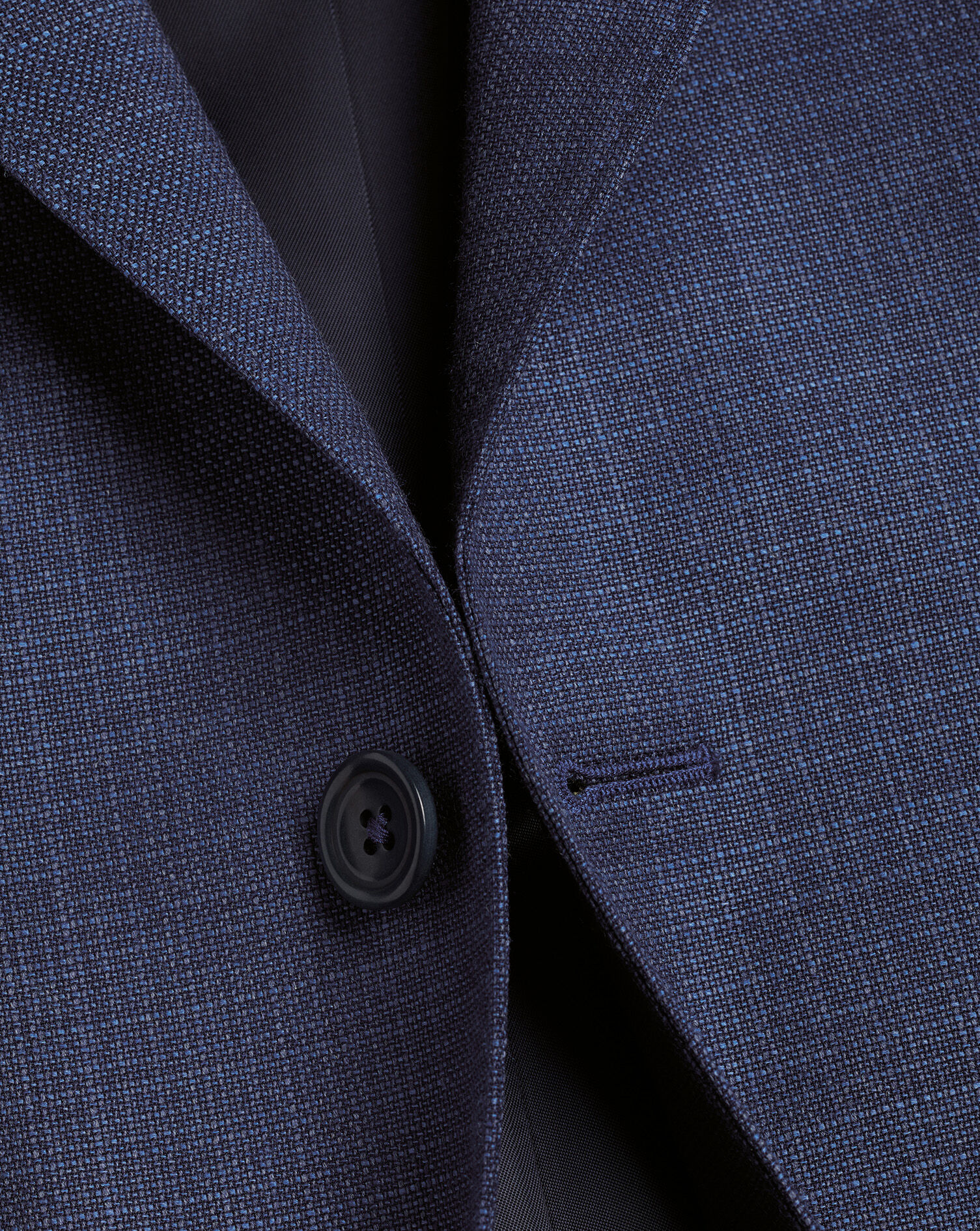 Luxury Italian Suit - Indigo Blue