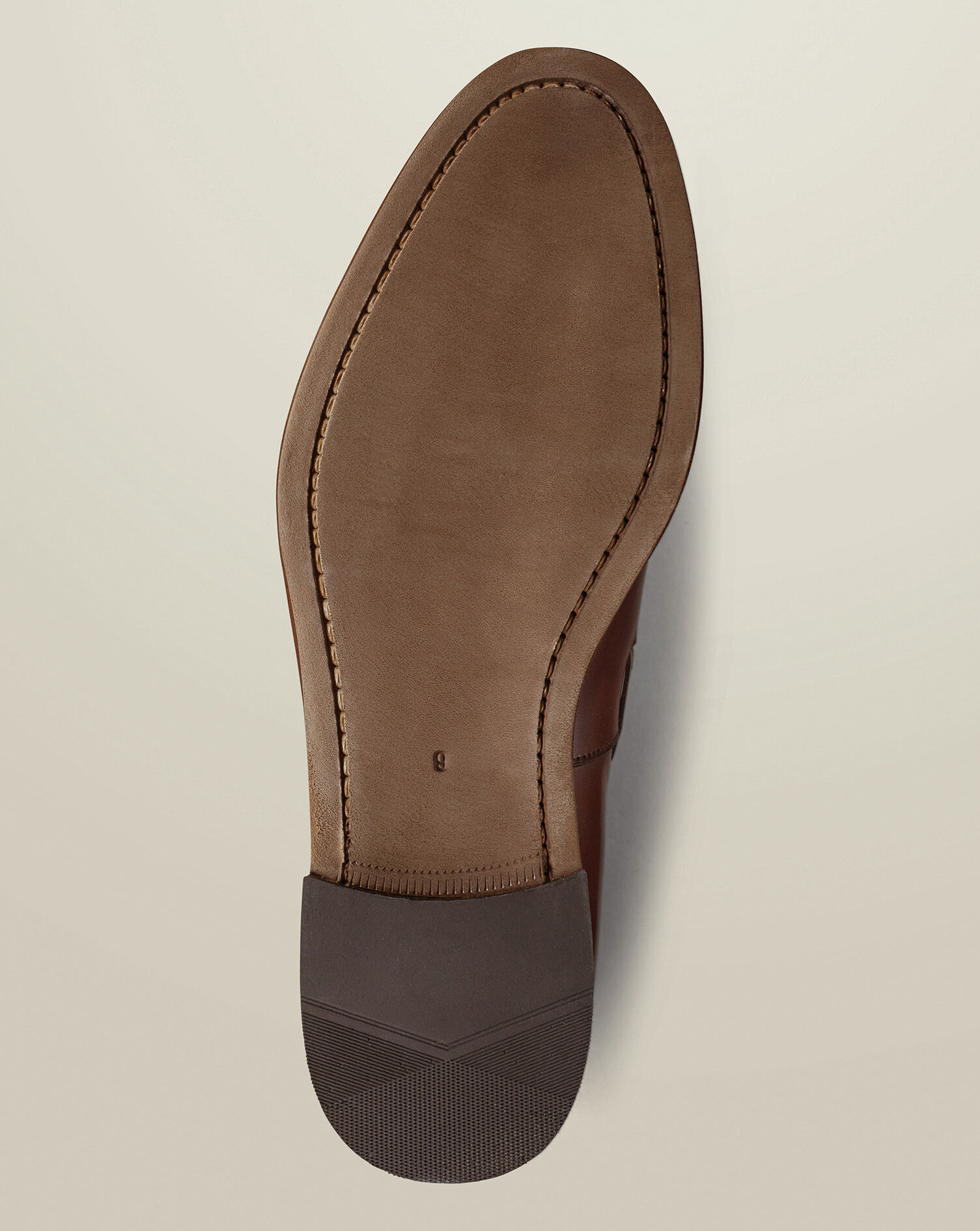 Leather Tassel Loafers - Chestnut Brown