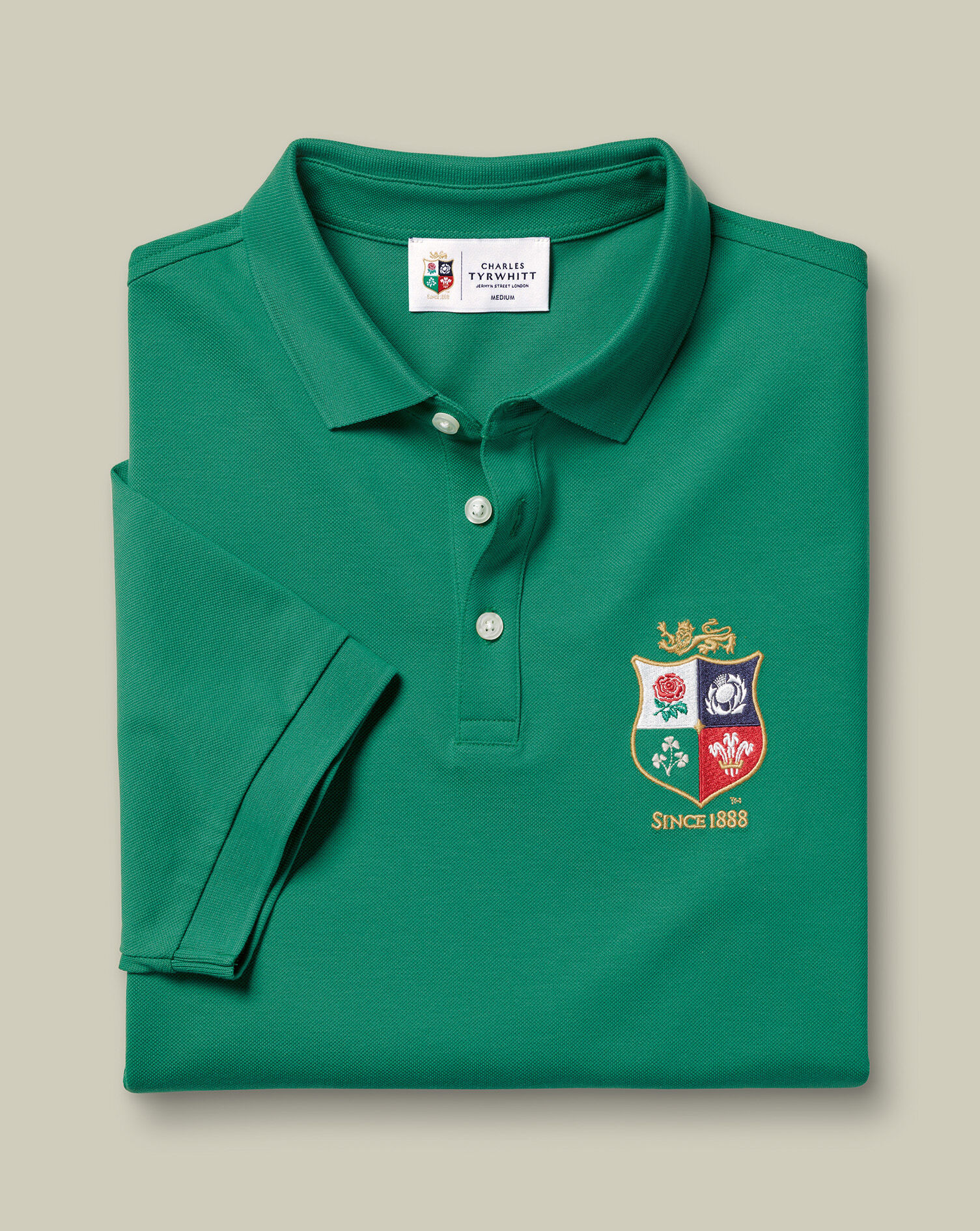 The Lions Pique Polo - Green