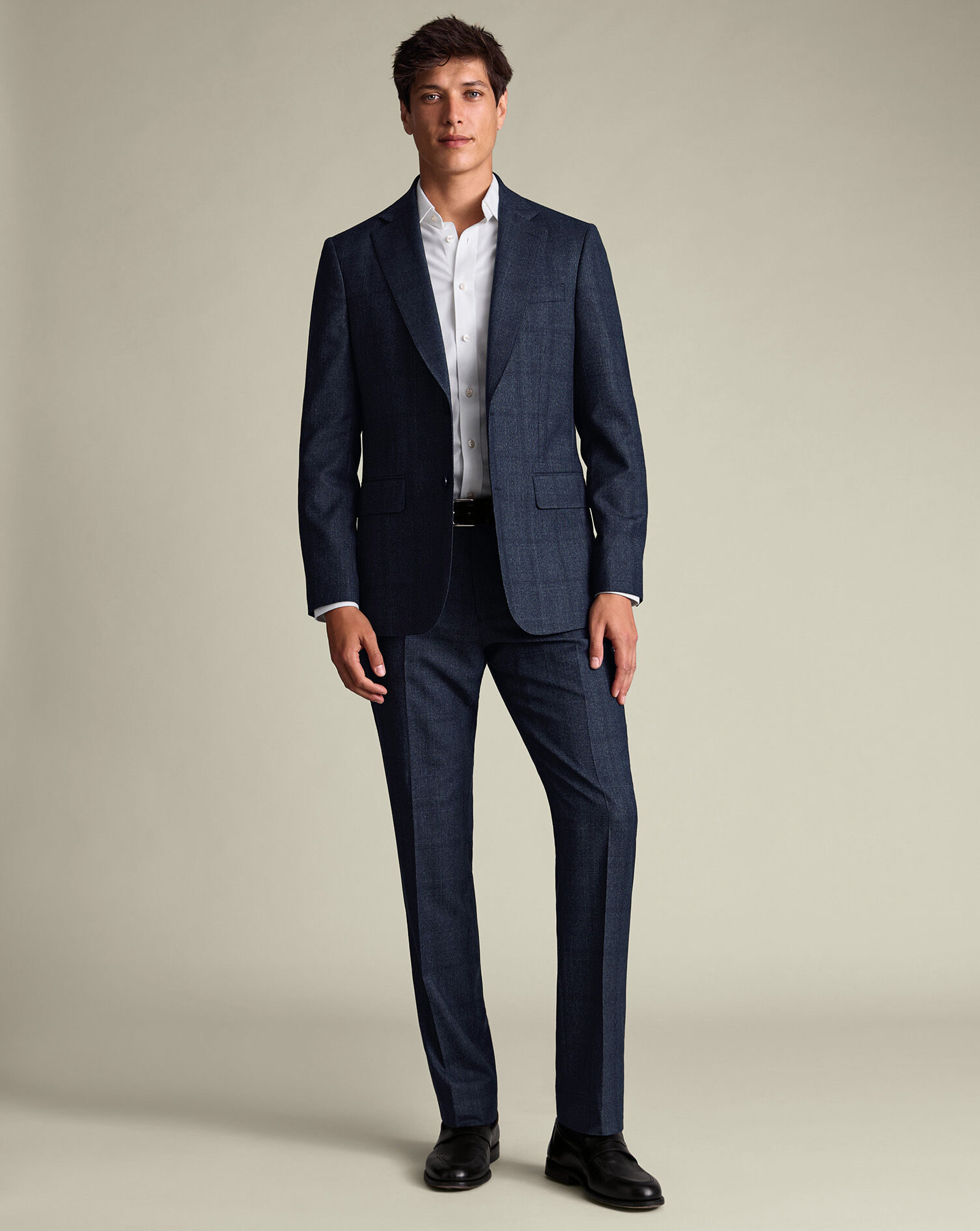 Ultimate Performance Check Suit - Steel Blue