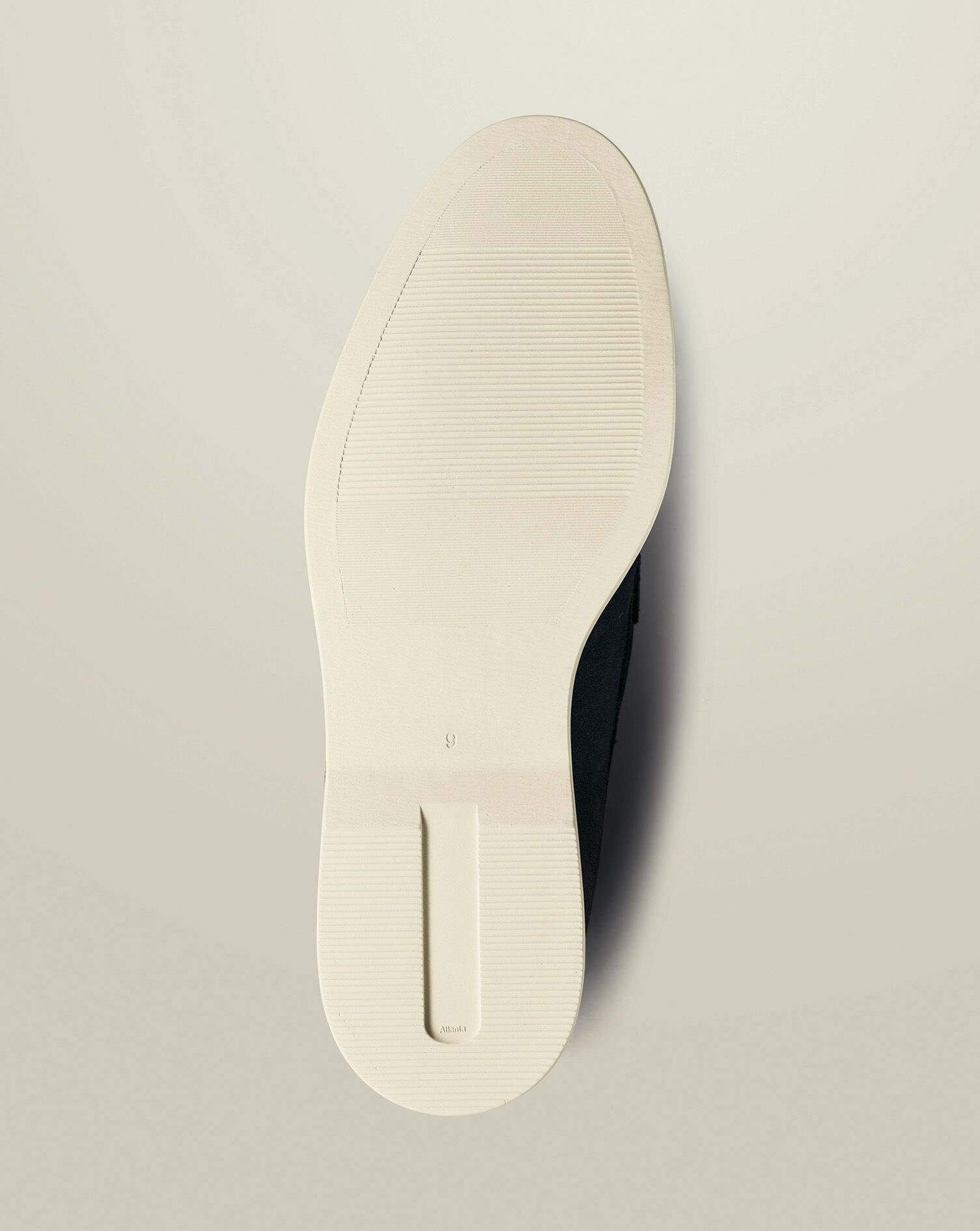 Suede Slip On Loafers - Navy