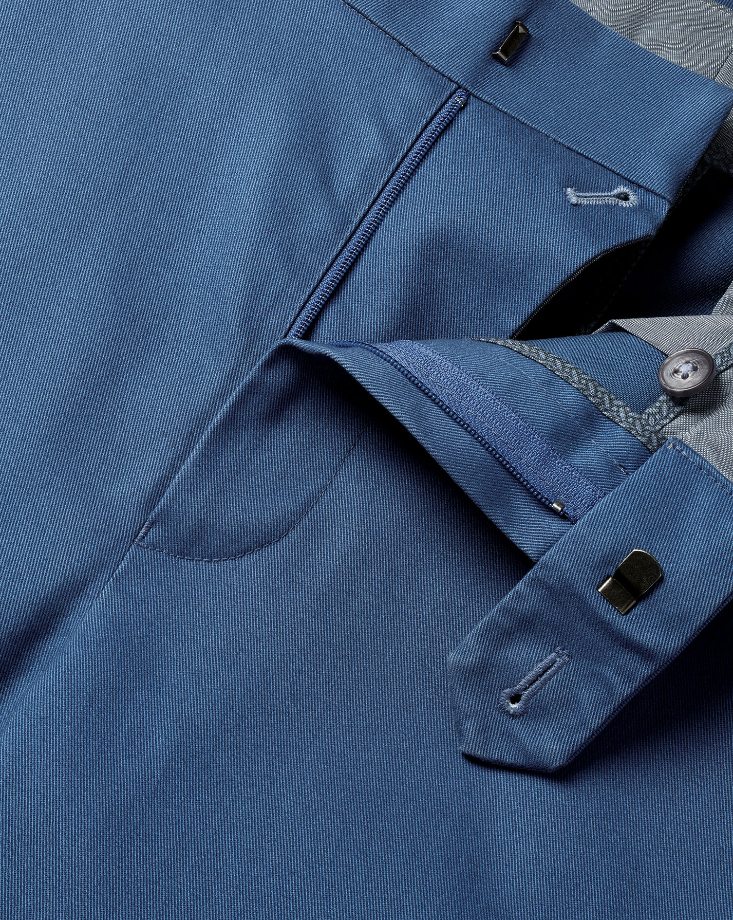 Ultimate Non-Iron Chinos - Mid Blue