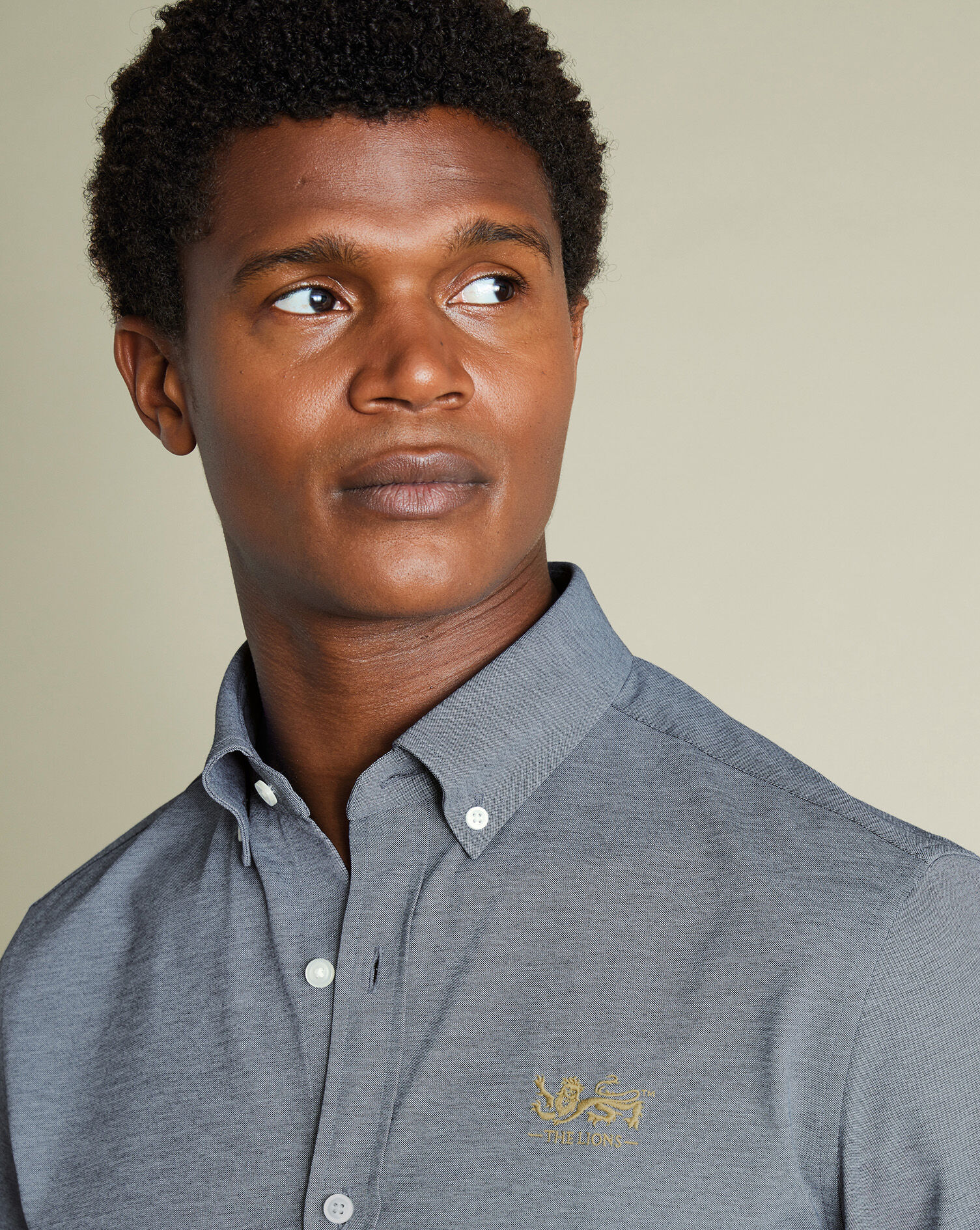 The Lions Performance Stretch Jersey Shirt - Flint Gray