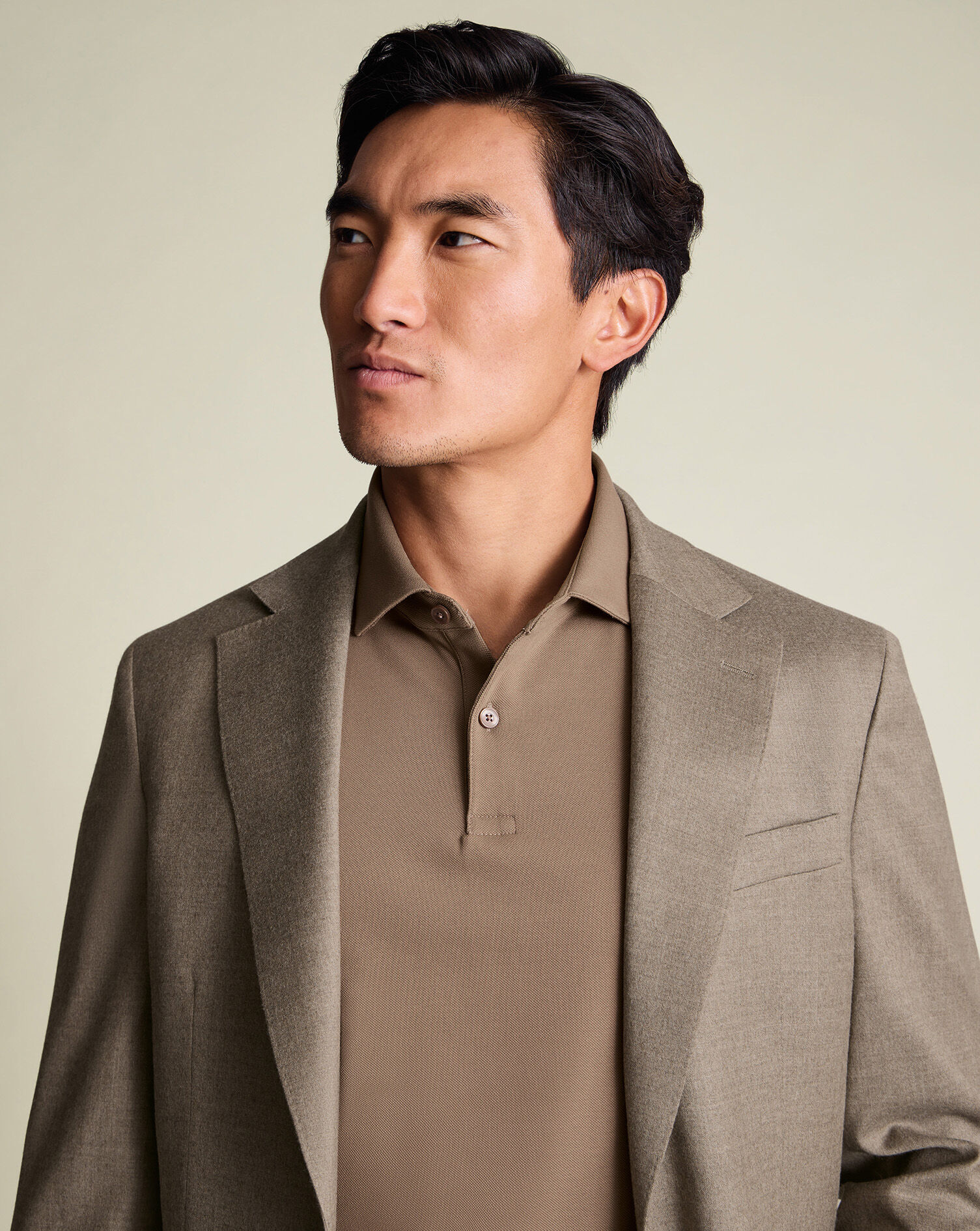 Smart Pique Polo - Camel