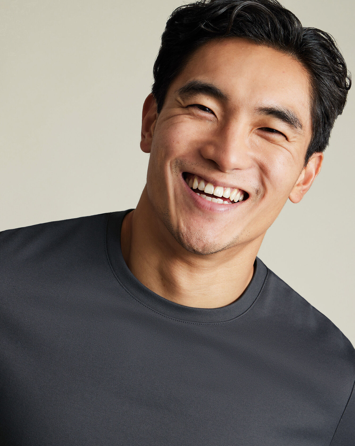 Cotton T-Shirt - Graphite Gray
