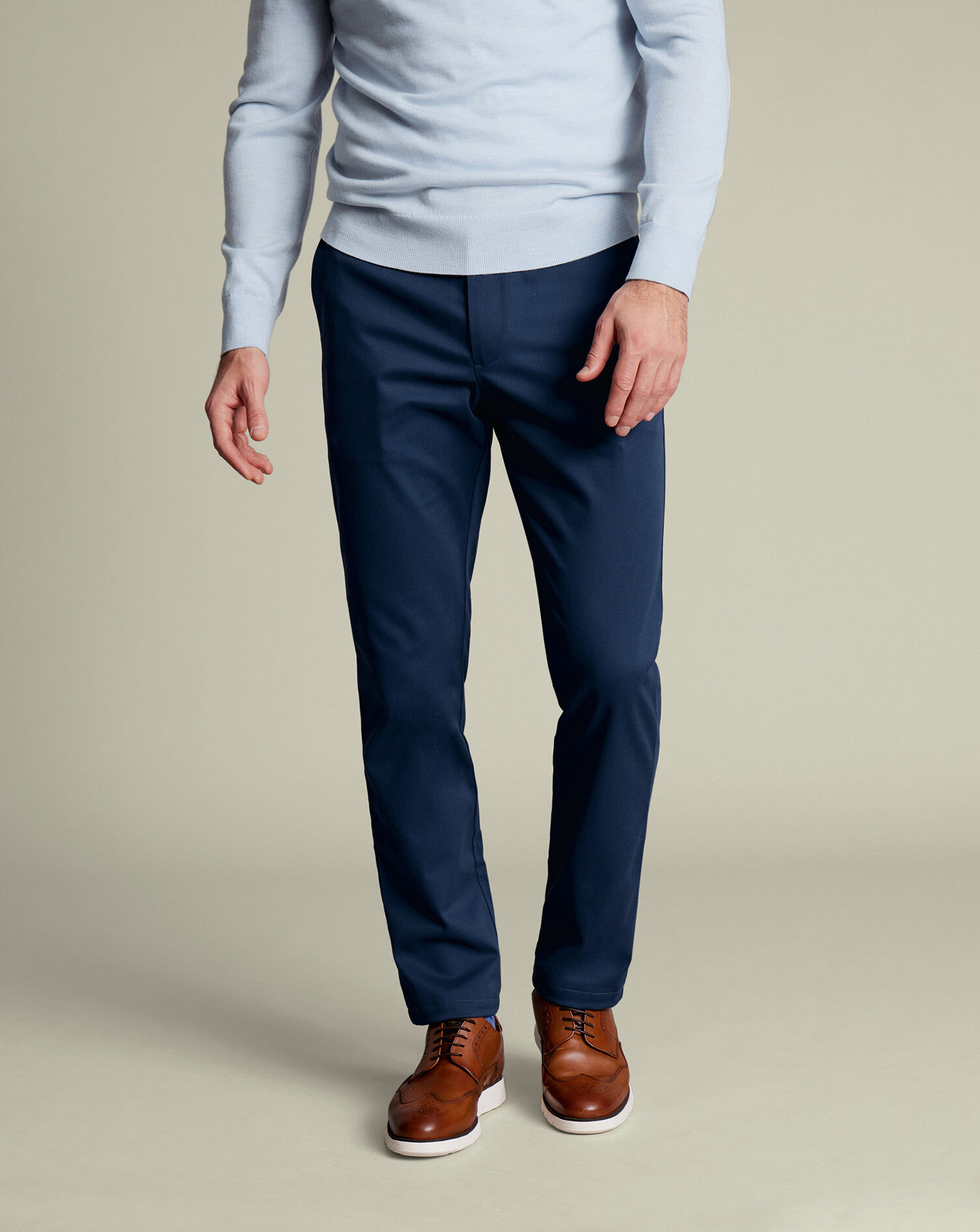 Ultimate Non-Iron Chinos - Royal Blue