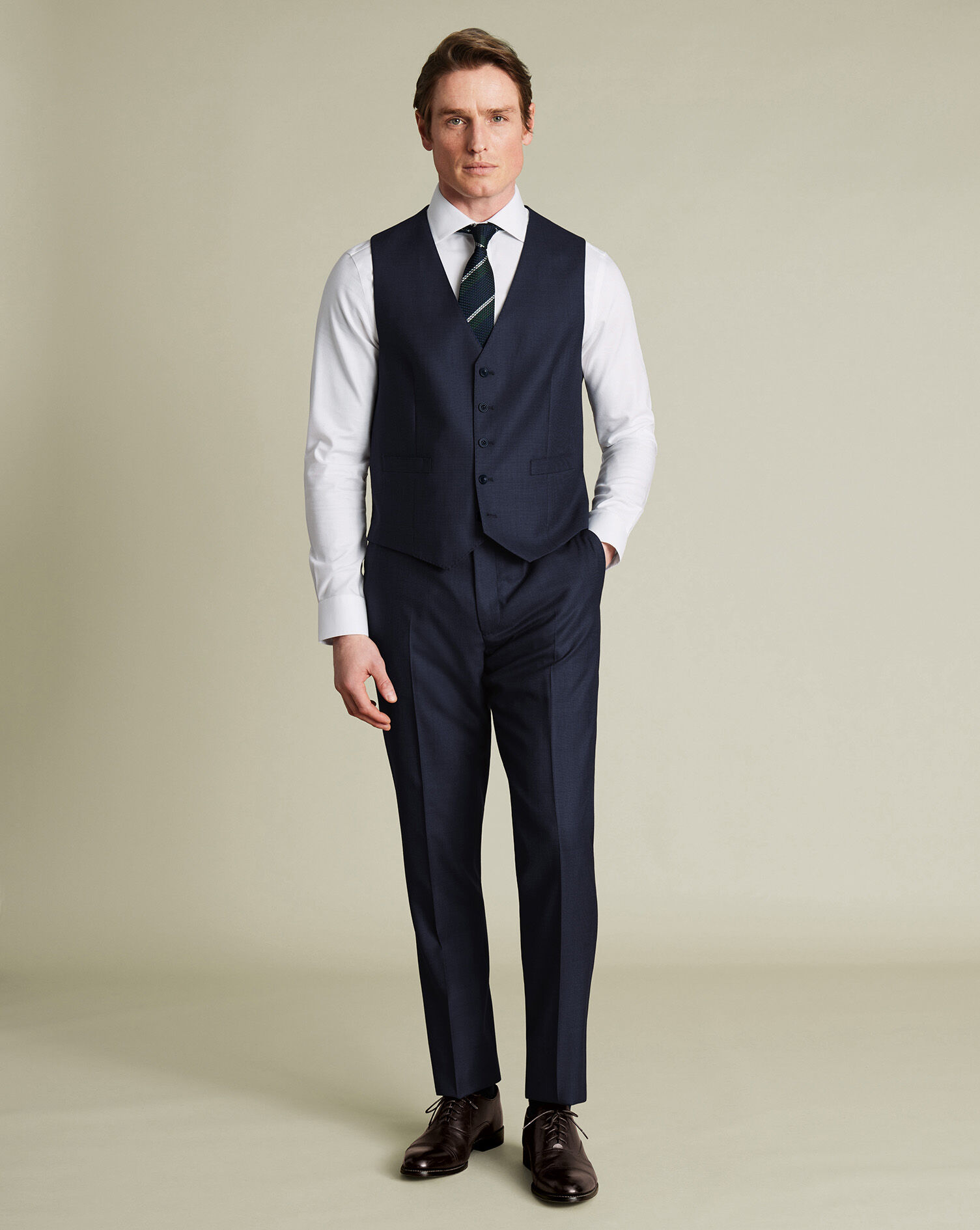 End On End Ultimate Performance Suit Vest - Indigo Blue