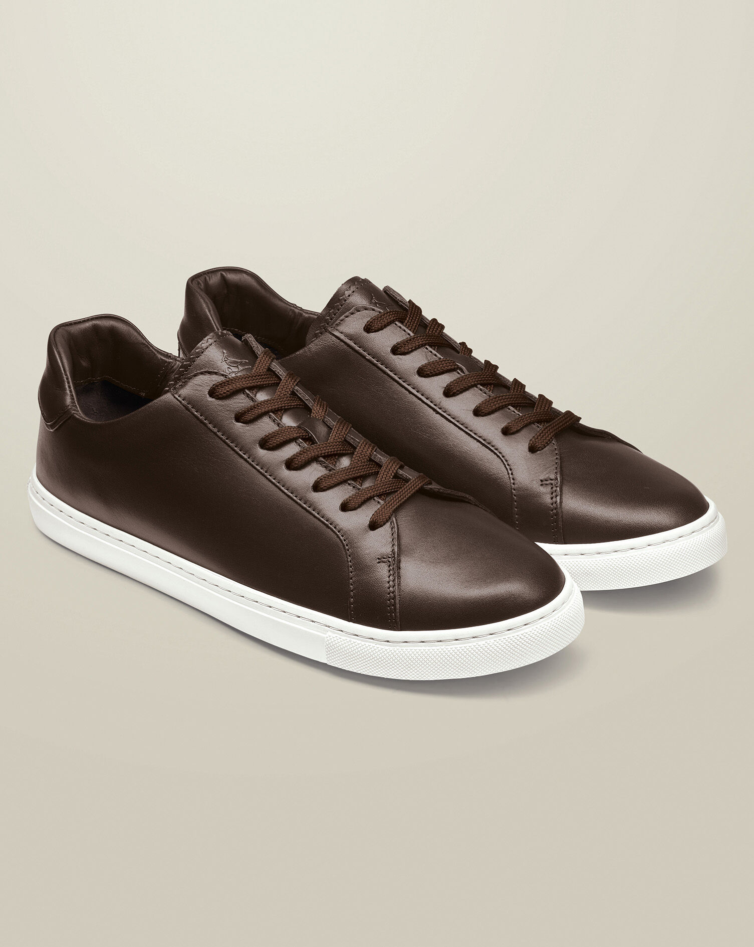 Leather Sneakers - Dark Chocolate