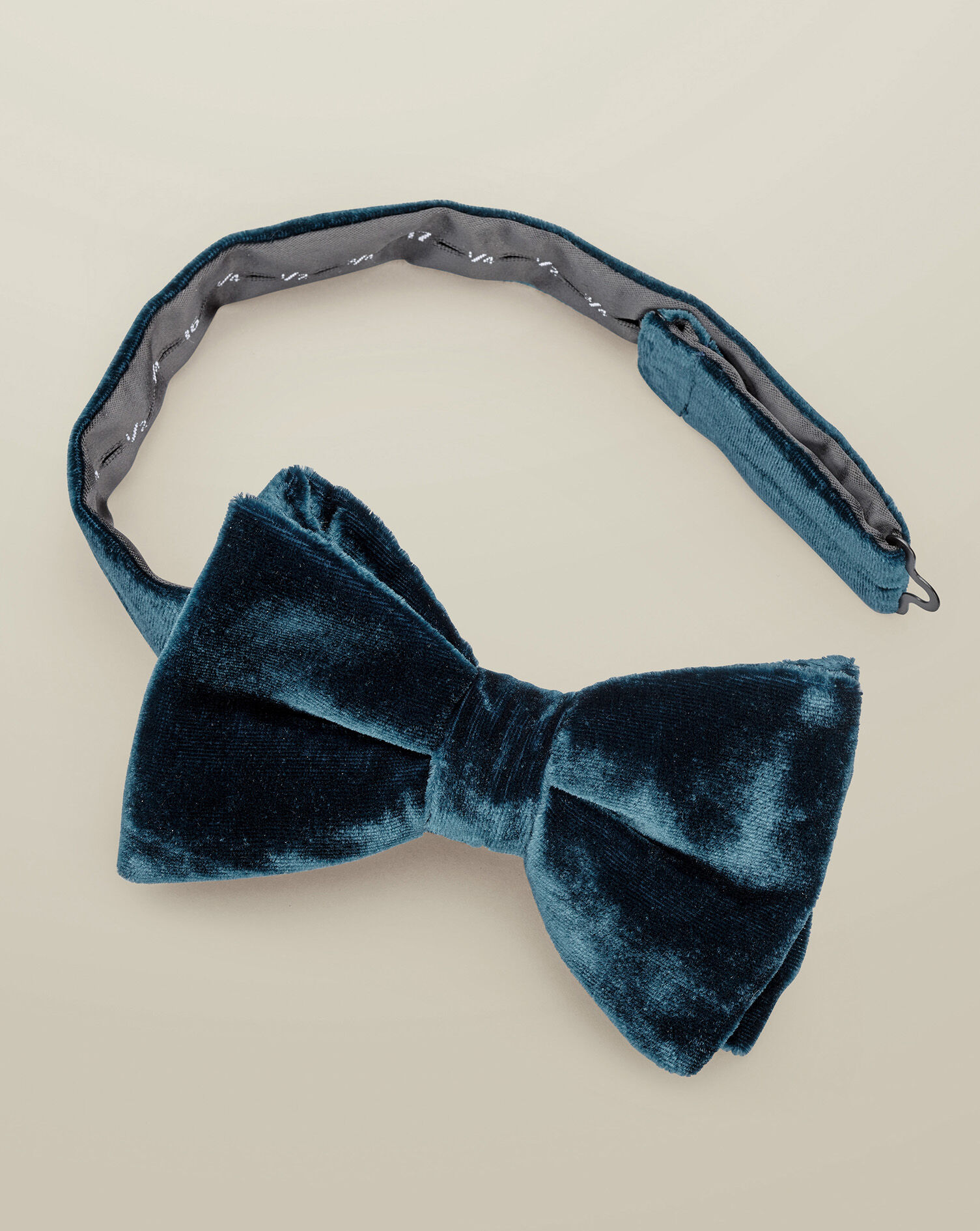 Velvet Bow Tie - Teal