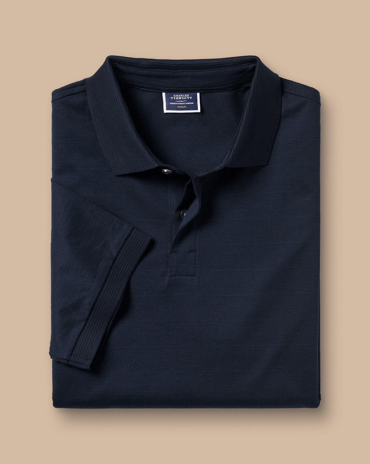Tyrwhitt Cool Polo - Dark Navy