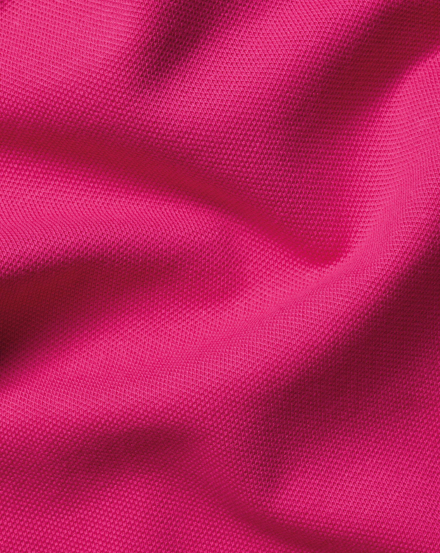 Pique Polo - Bright Pink