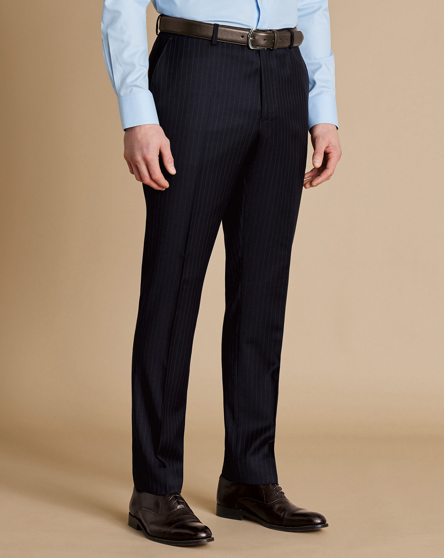 Stripe Suit Pants - French Navy