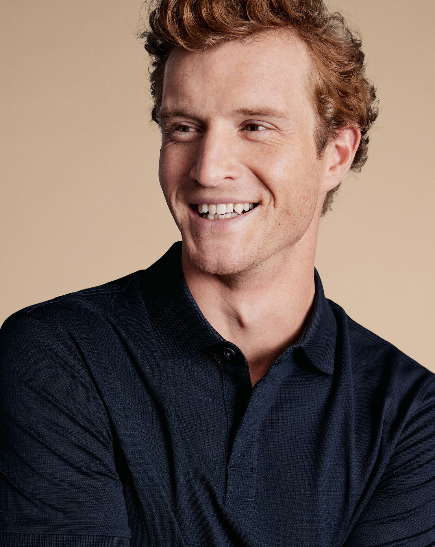 Tyrwhitt Cool Polo - Dark Navy