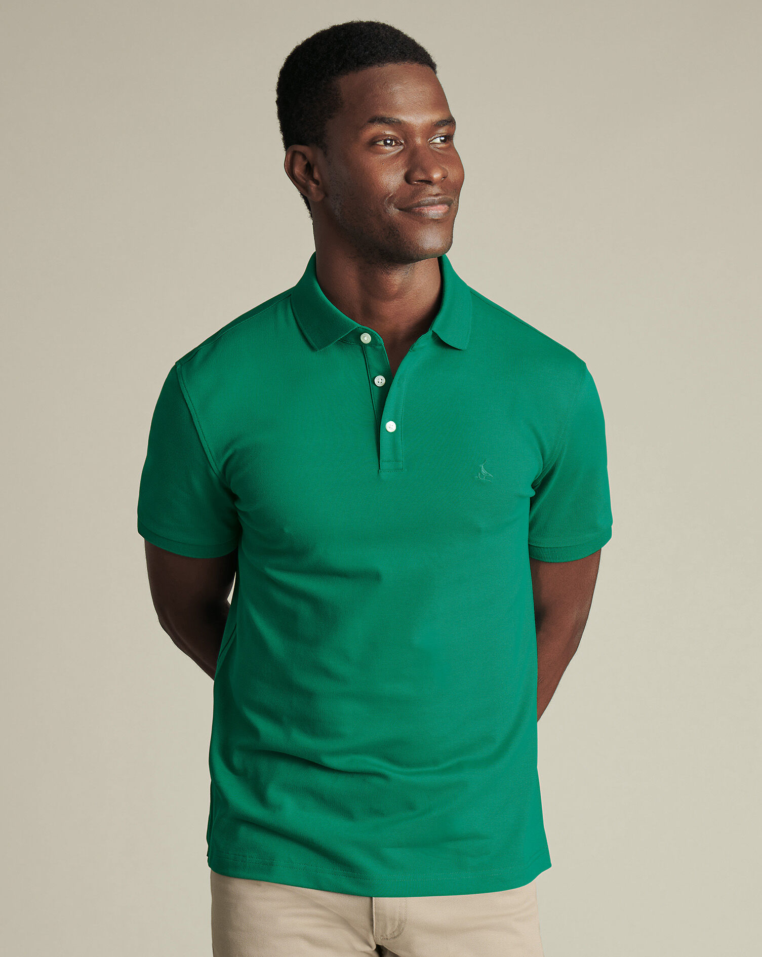 Pique Polo - Bright Green