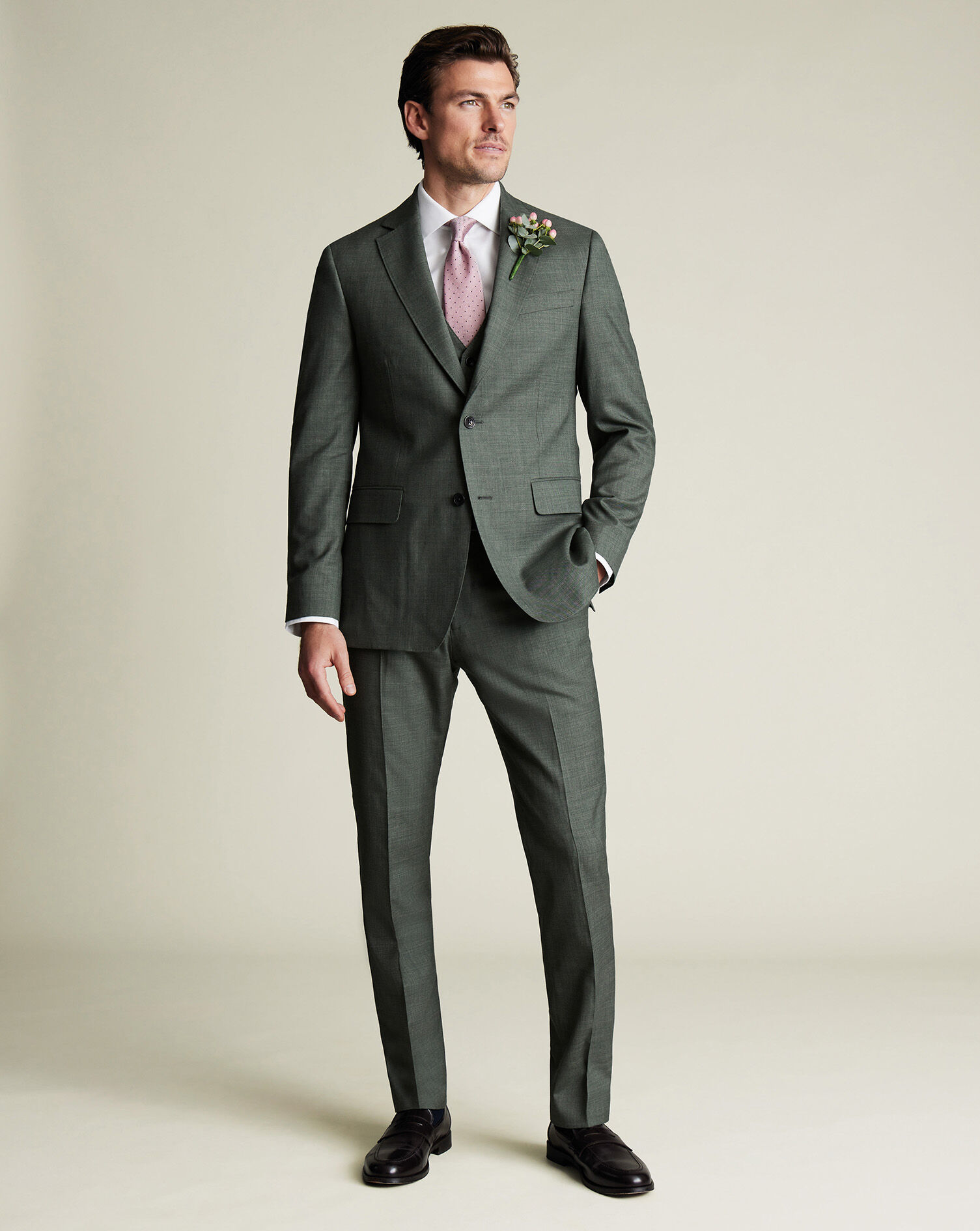 Ultimate Performance Sharkskin Suit - Forest Green