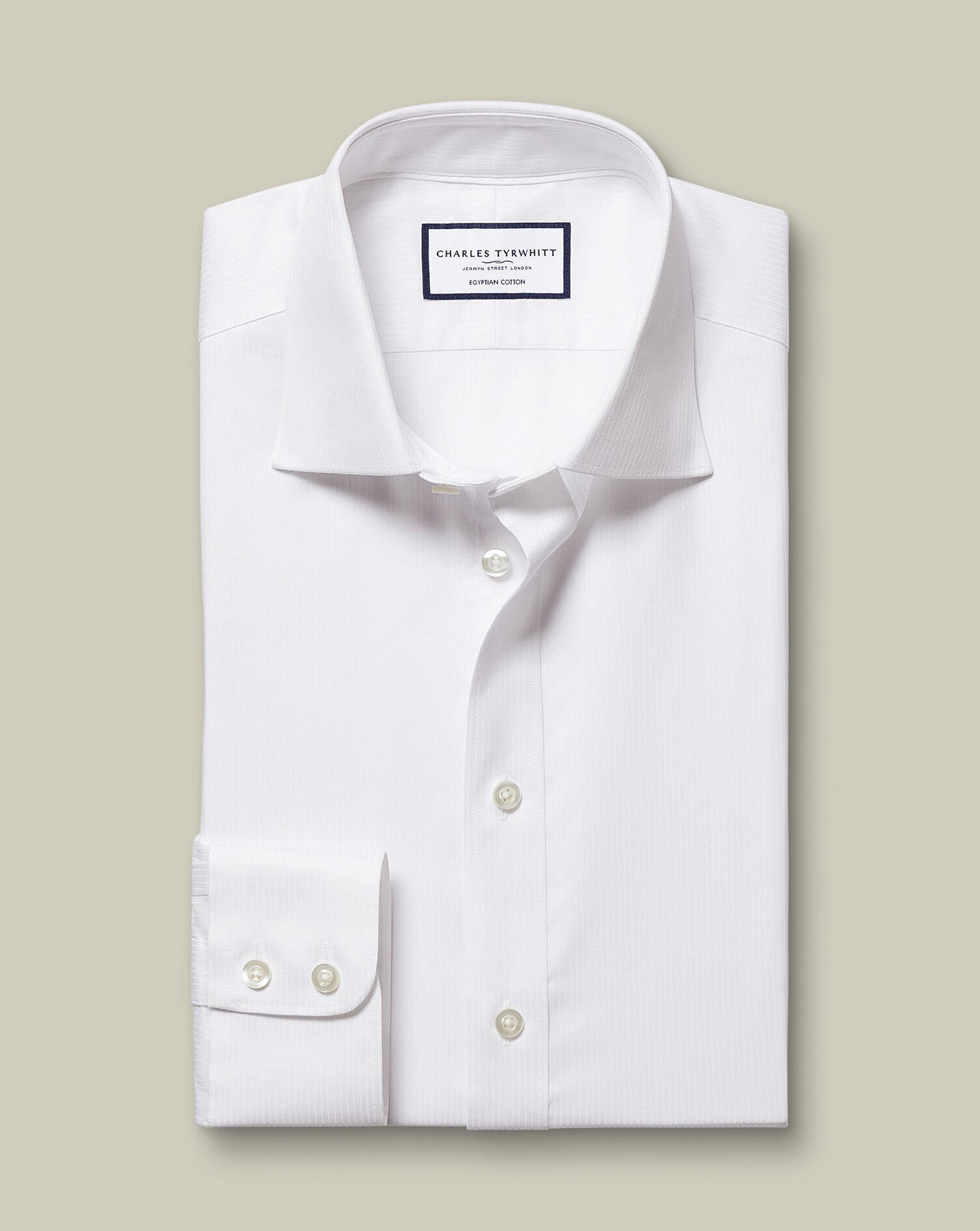 Luxury Stripe Shirt - White