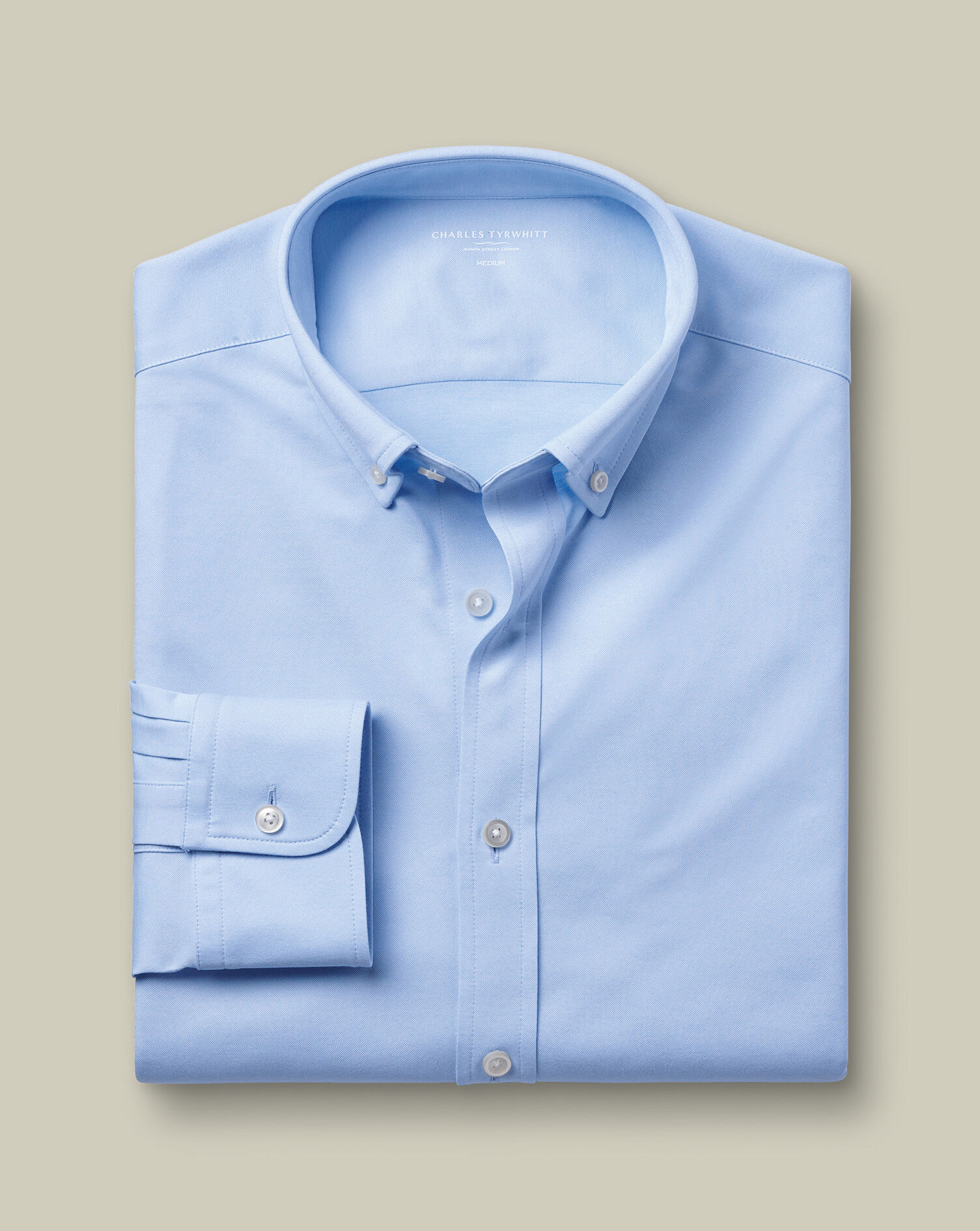 Performance Stretch Jersey Shirt - Sky Blue