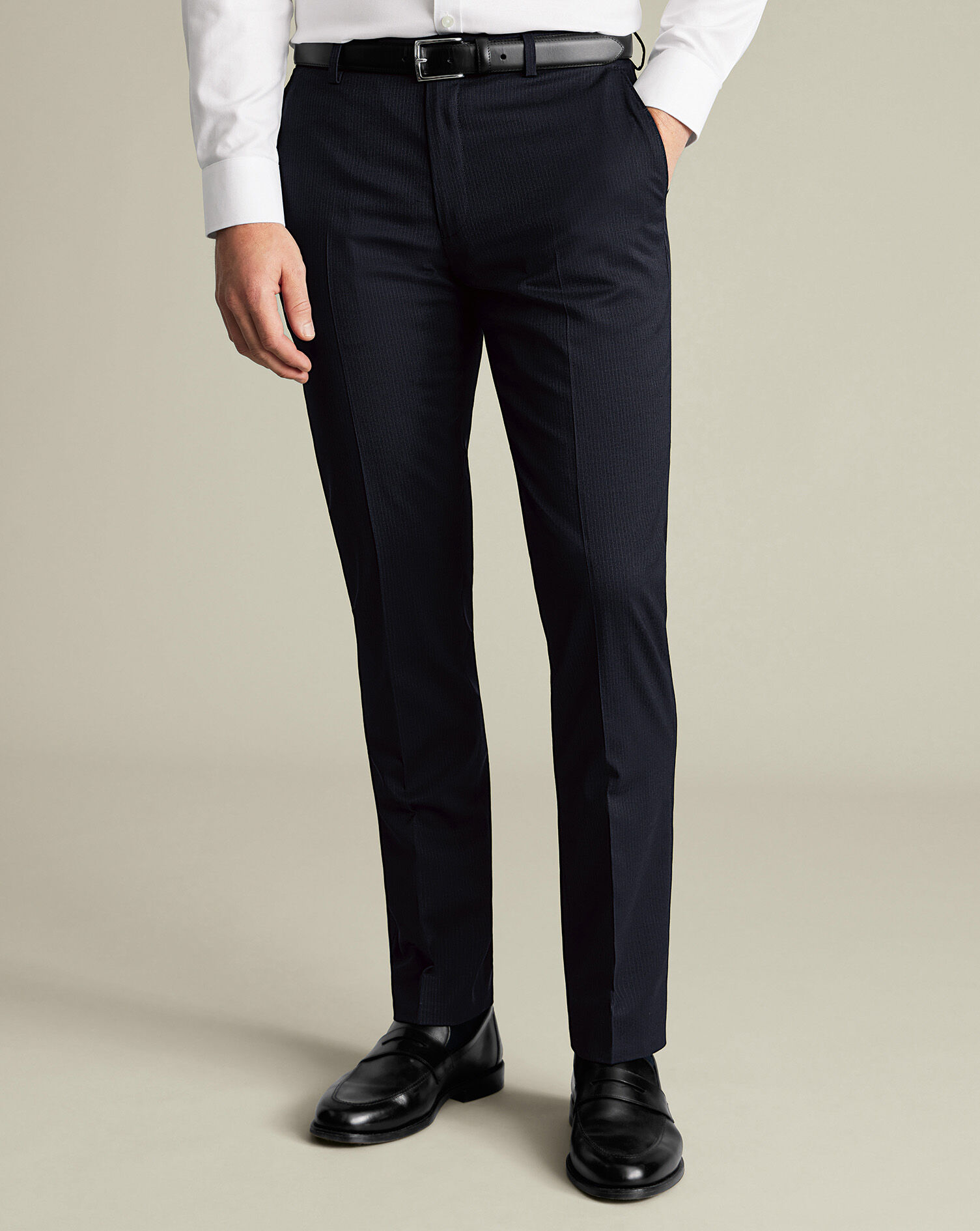 Stripe Suit - Navy
