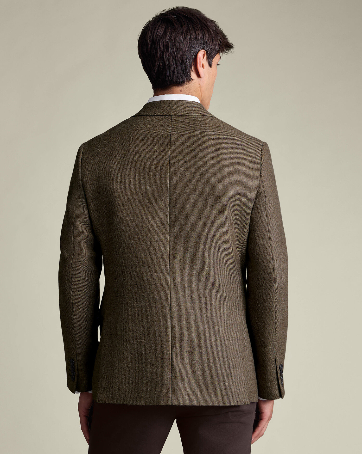 Wool Texture Jacket - Taupe