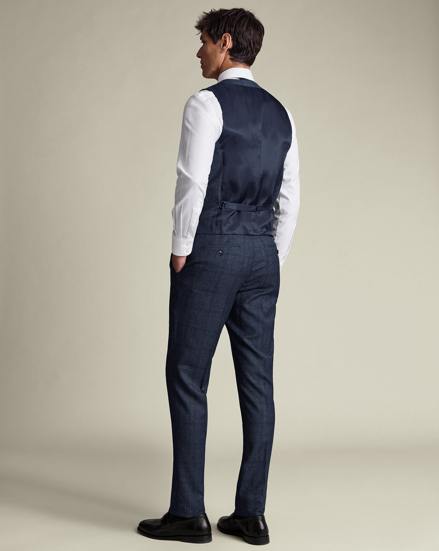 Ultimate Performance Check Vest - Steel Blue