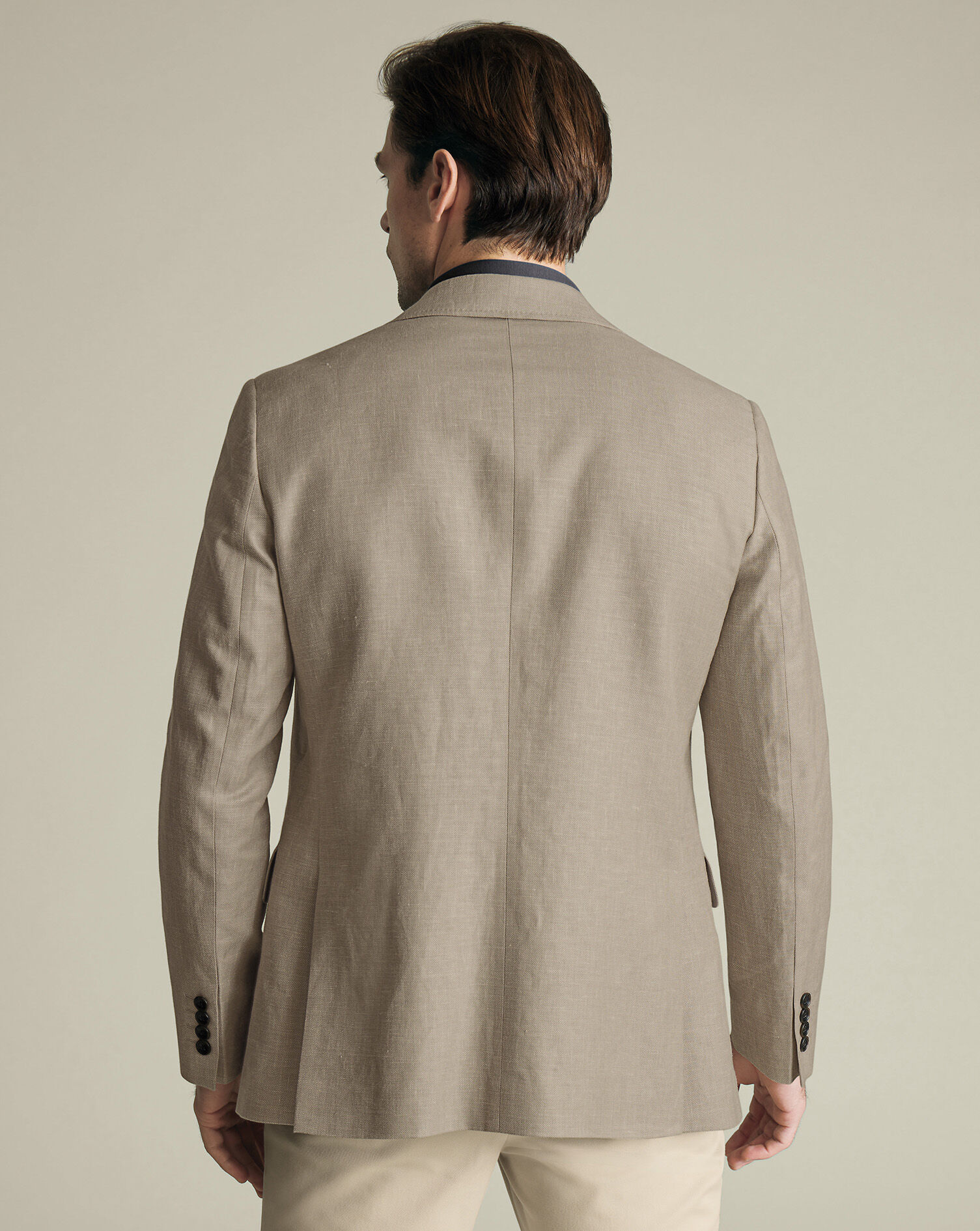 Linen Cotton Jacket - Limestone
