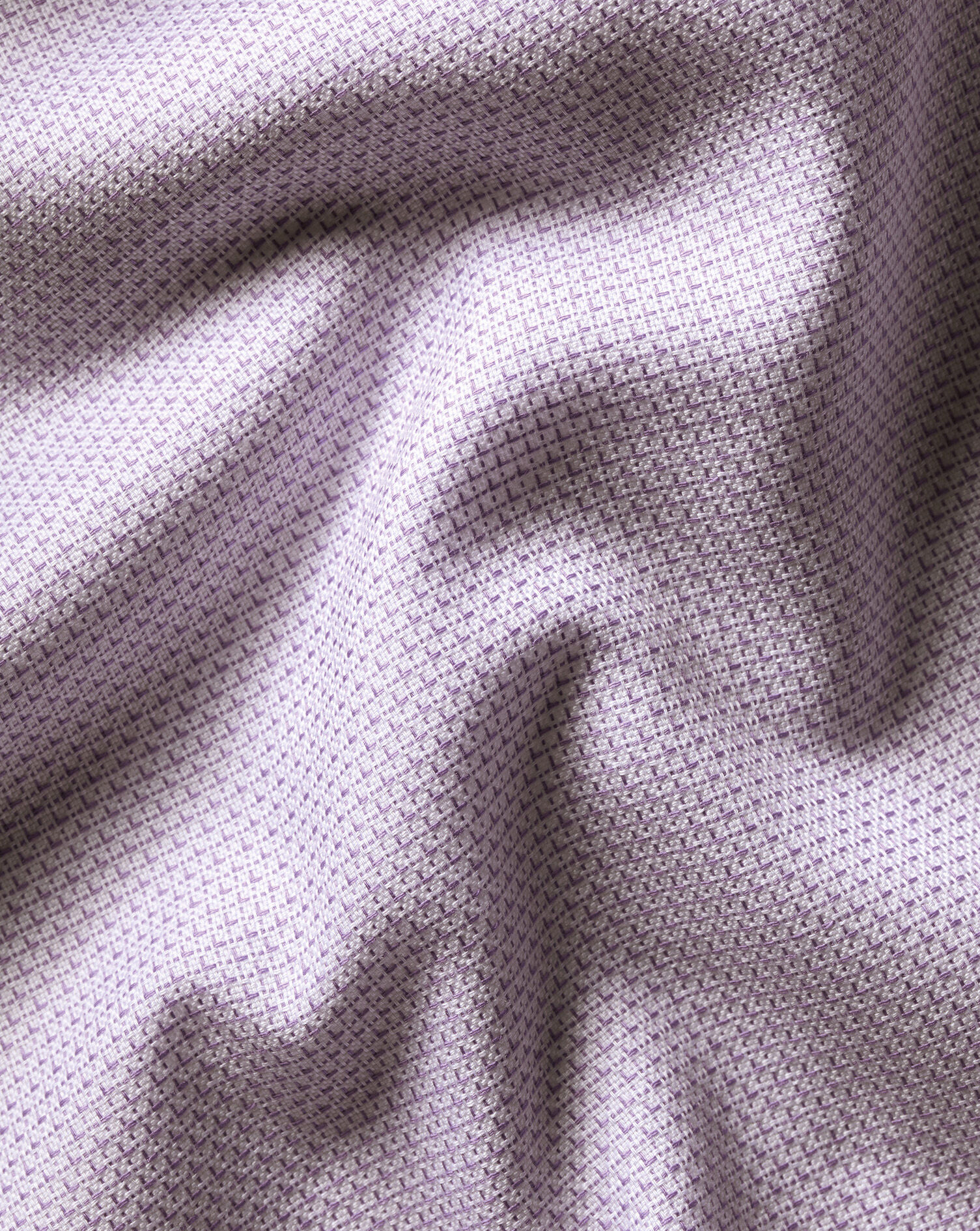 Non-Iron Stretch Texture Shirt - Lilac