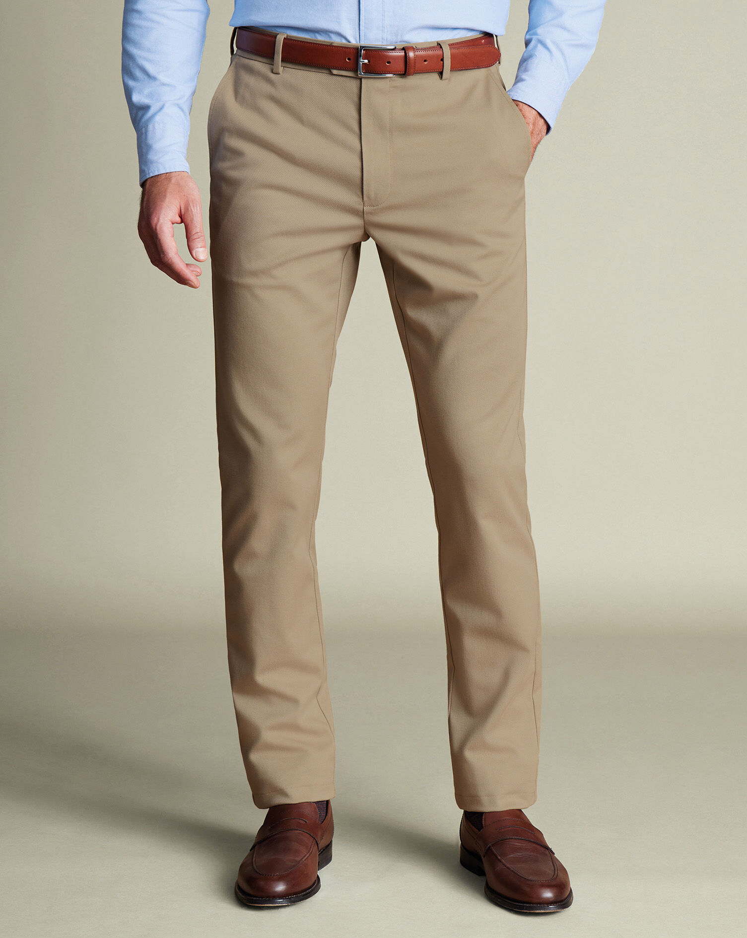Ultimate Non-Iron Chinos - Taupe