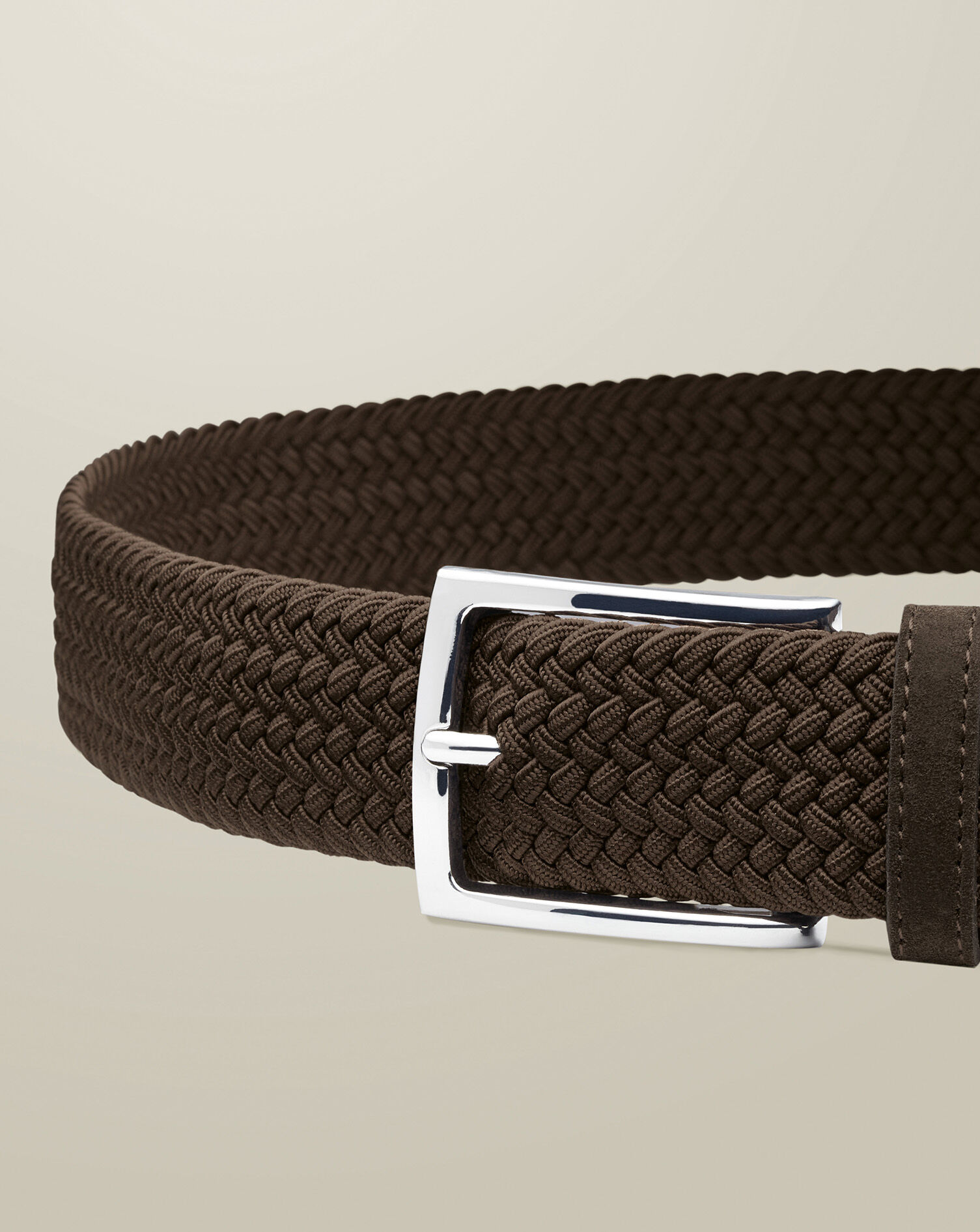 Casual Stretch Belt - Chocolate Brown