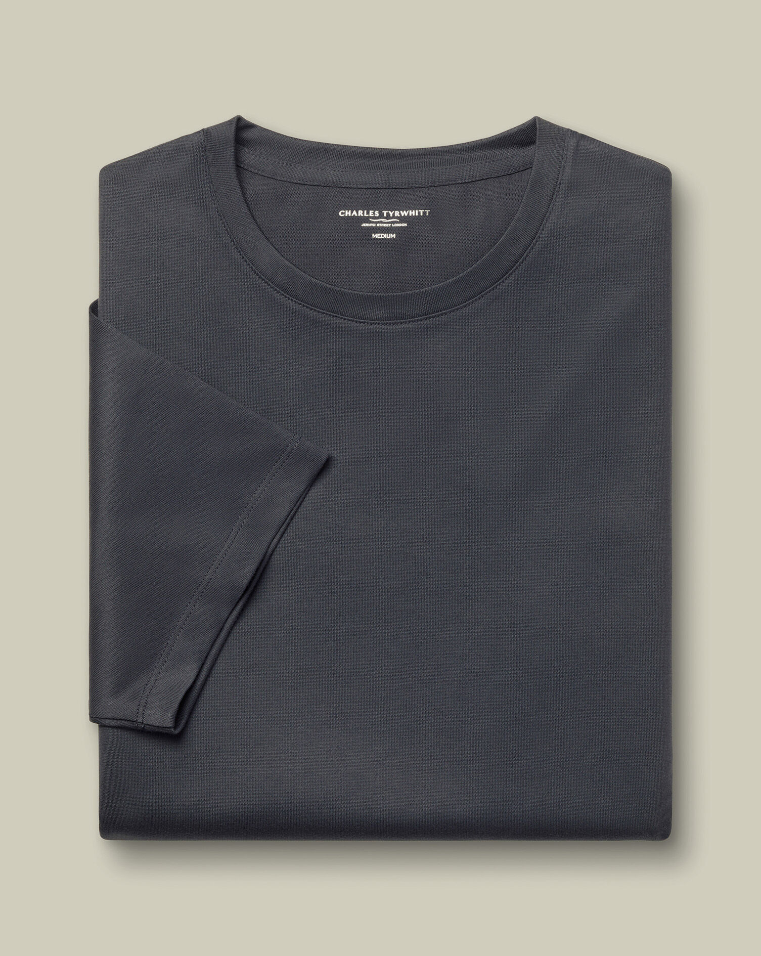 Cotton T-Shirt - Graphite Gray