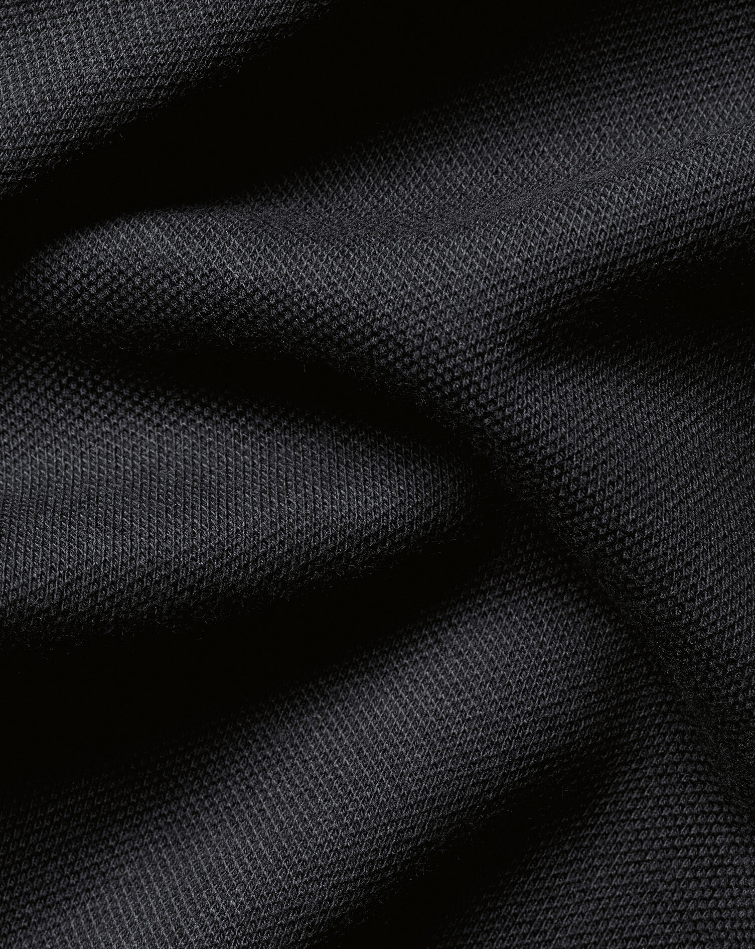 Pique Polo - Black