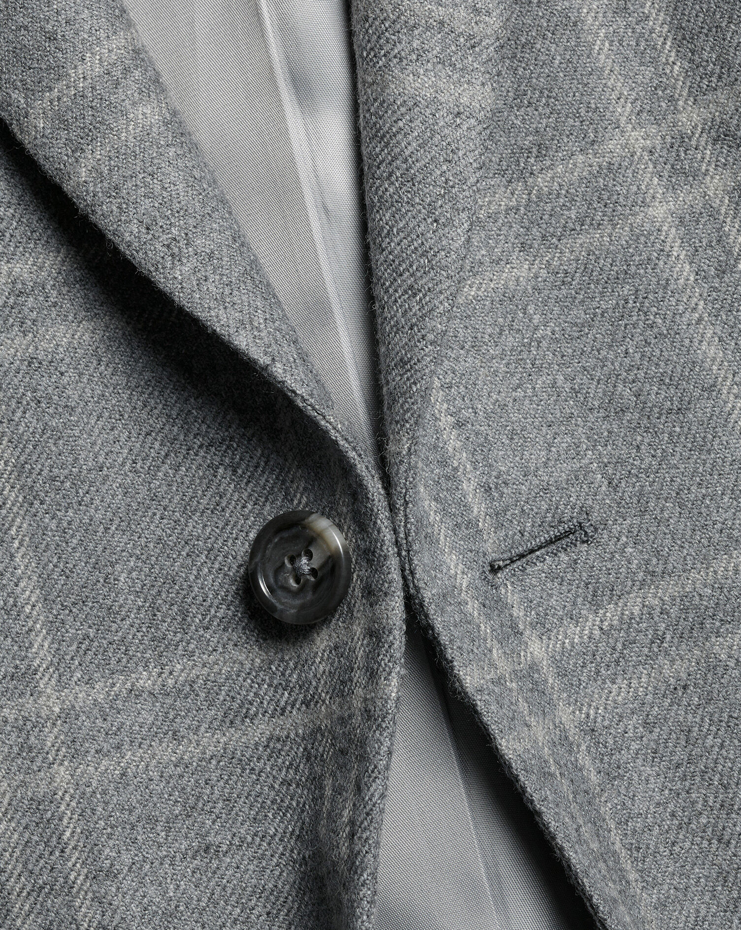Wool Texture Jacket - Gray