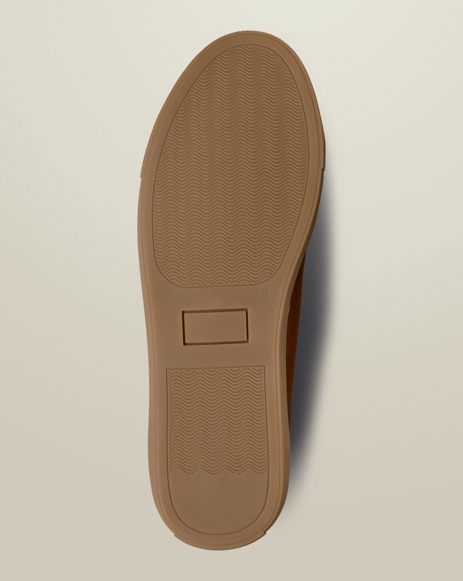 Gum Sole Leather Sneakers - Dark Tan