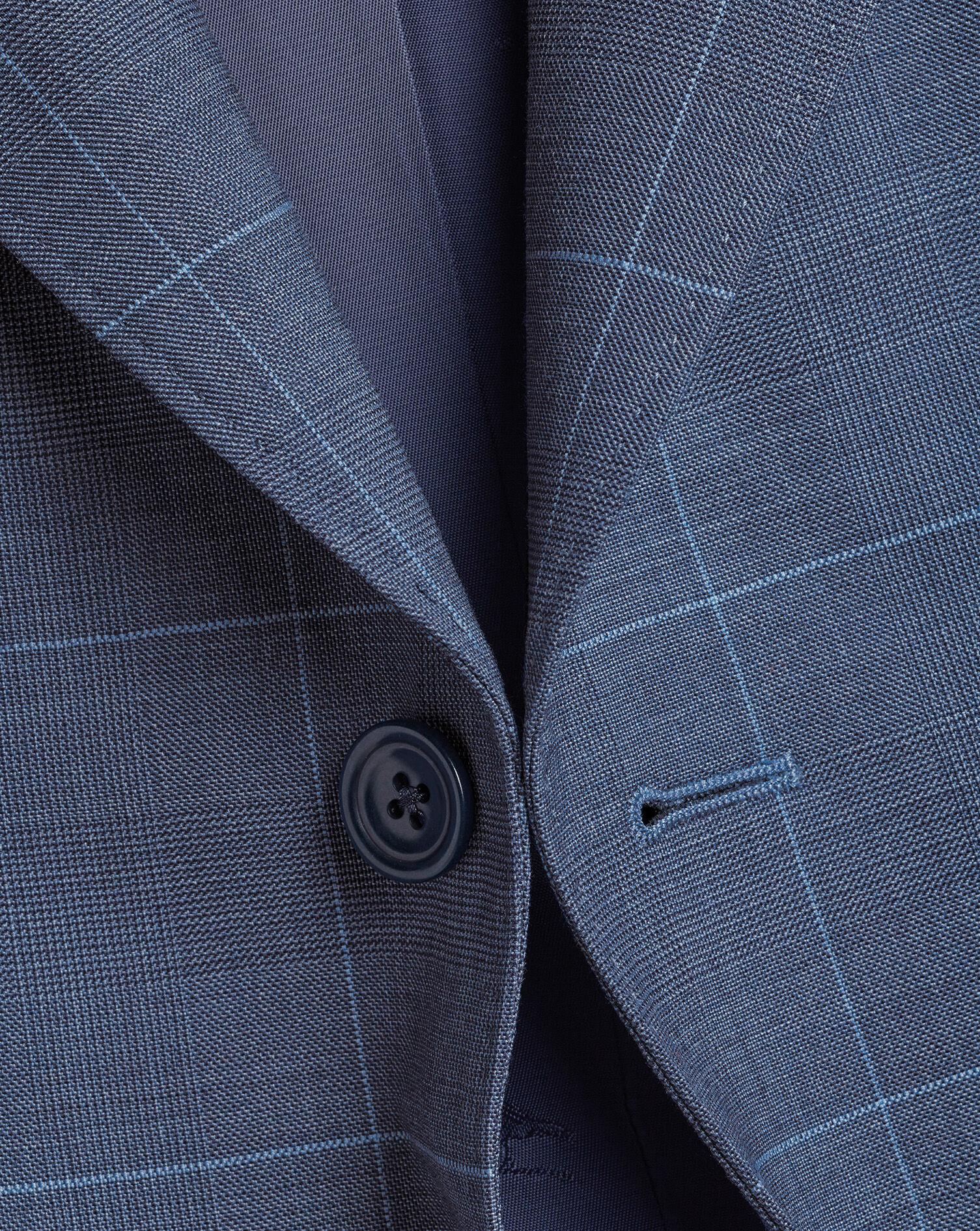 Ultimate Performance Check Suit - Steel Blue
