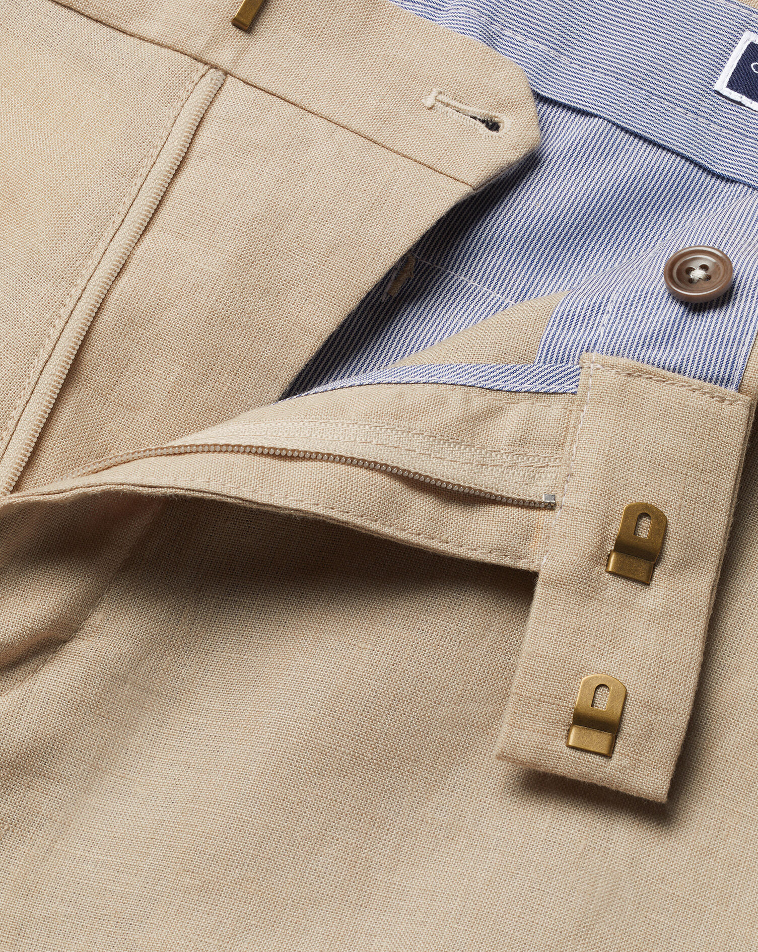 Linen Shorts - Taupe