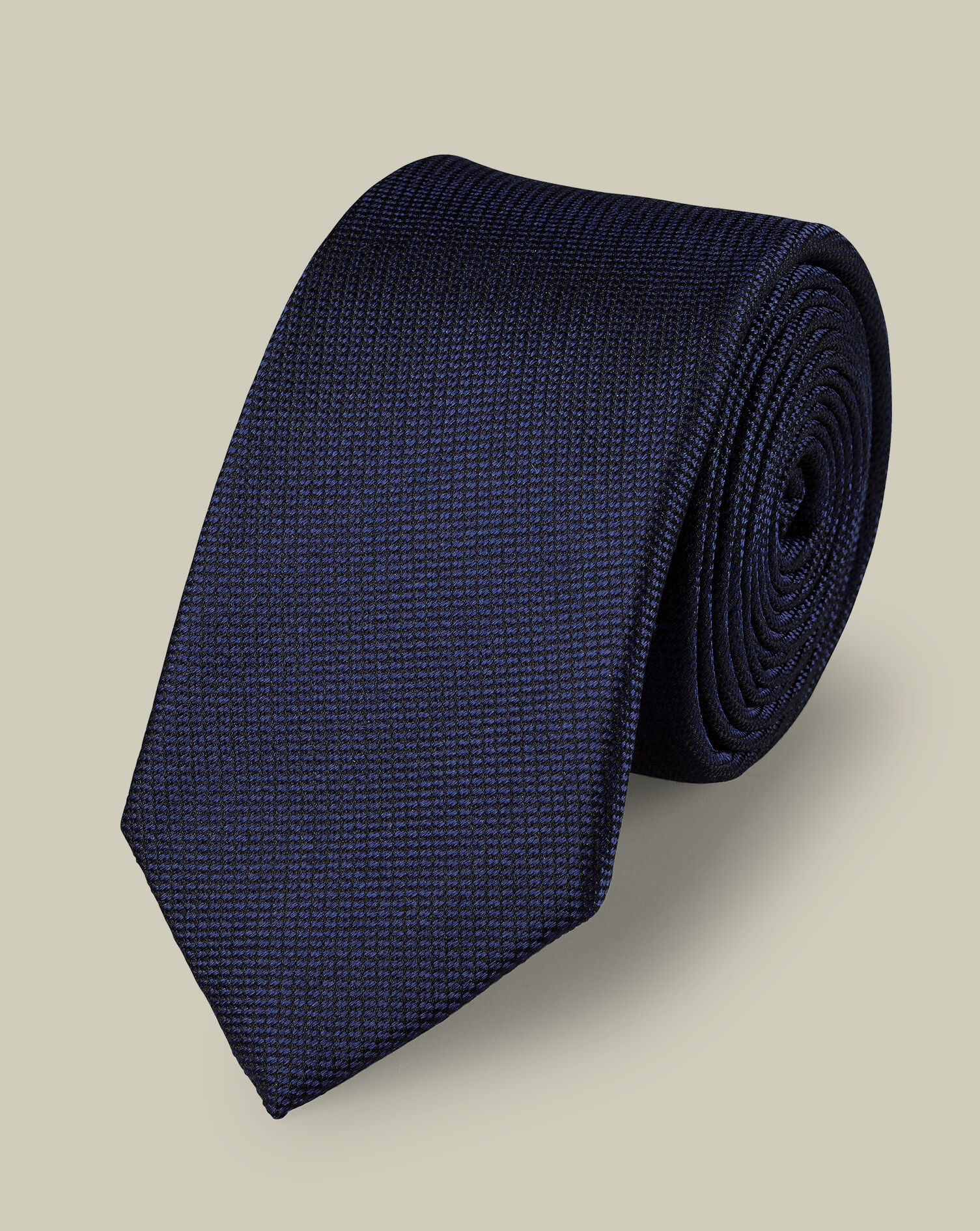 Slim Silk Tie - French Blue